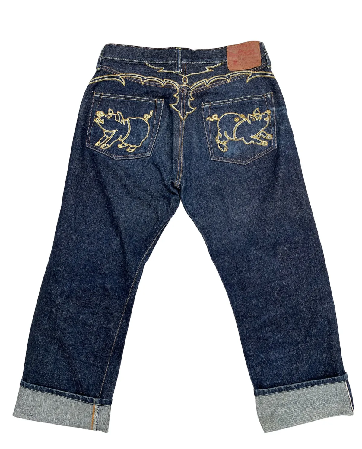 STUDIO D’ARTISAN Selvedge Denim Pants