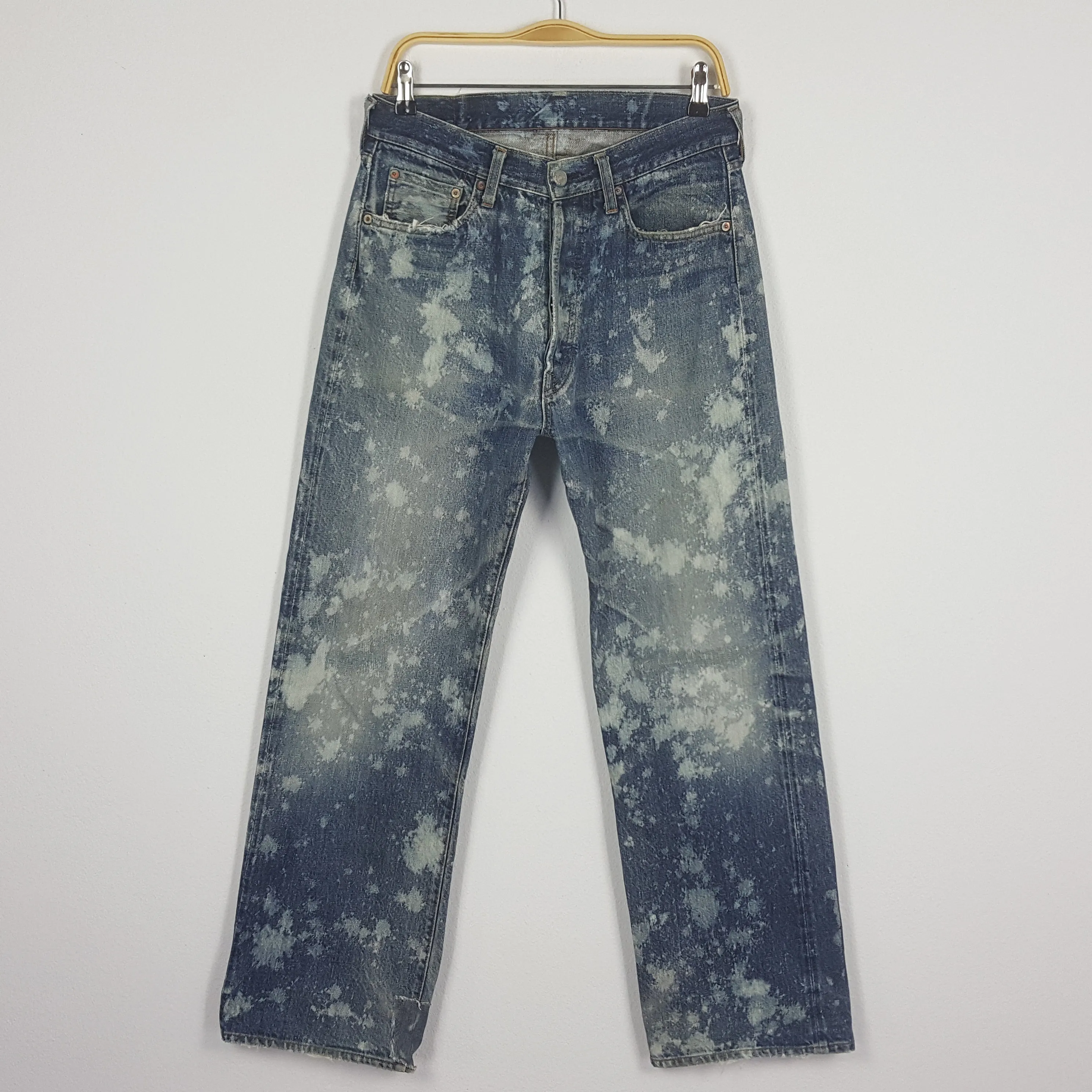 Vintage Studio D'Artisan Acid wash Design Denim Jeans