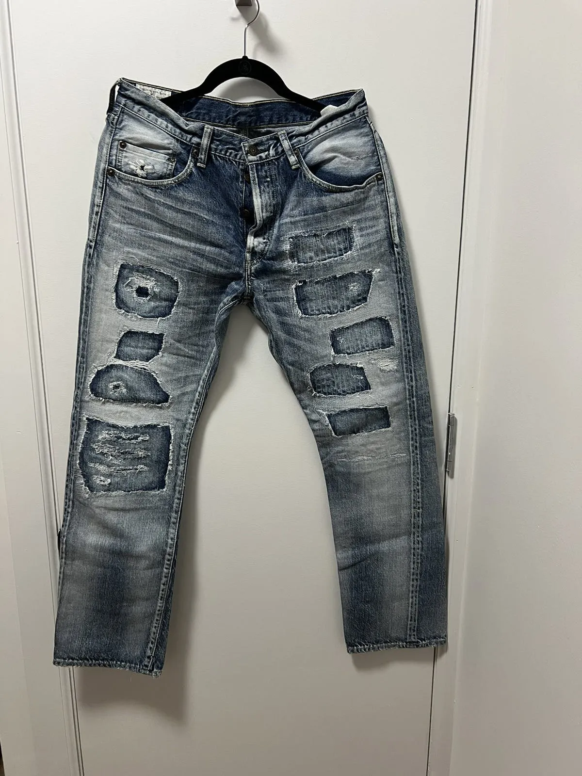Studio D'Artisan Men's Woven Jeans Light Size 36