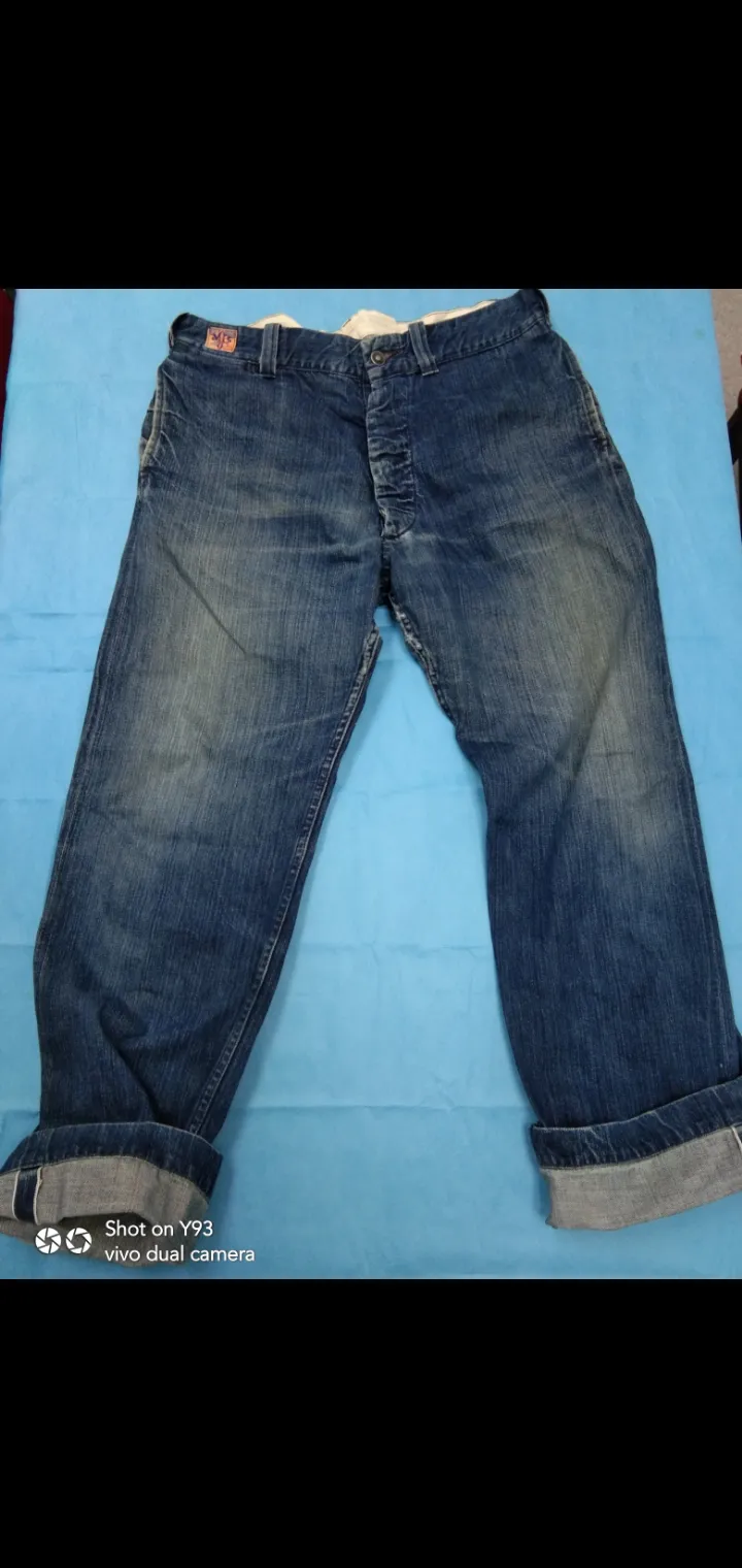 Sugar Cane Denim Jeans - Size 34.