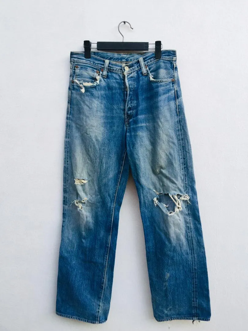 Vintage Sugarcane Made In Japan Distressed Denim Jeans