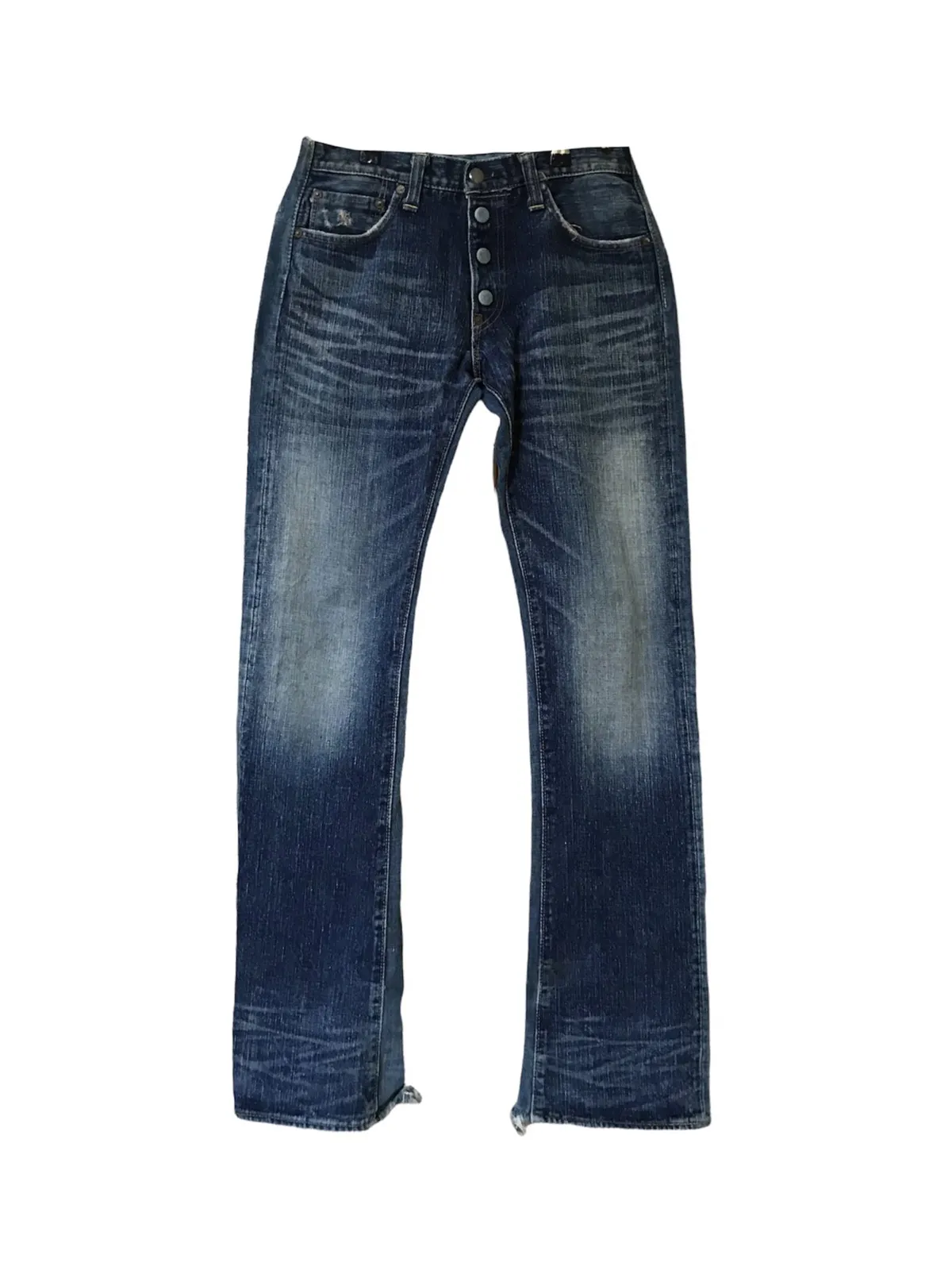 Sugar Cane X Miharayasuhiro Distressed Selvedge Jeans
