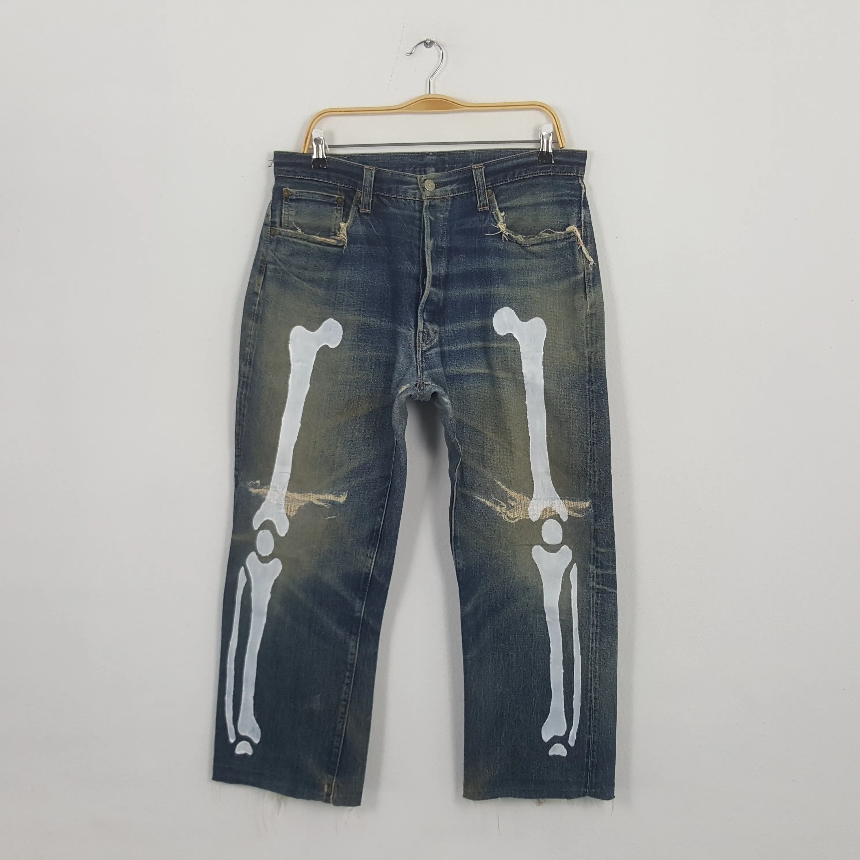 Vintage Sugar Canes X Skull Japanese Denim Jeans