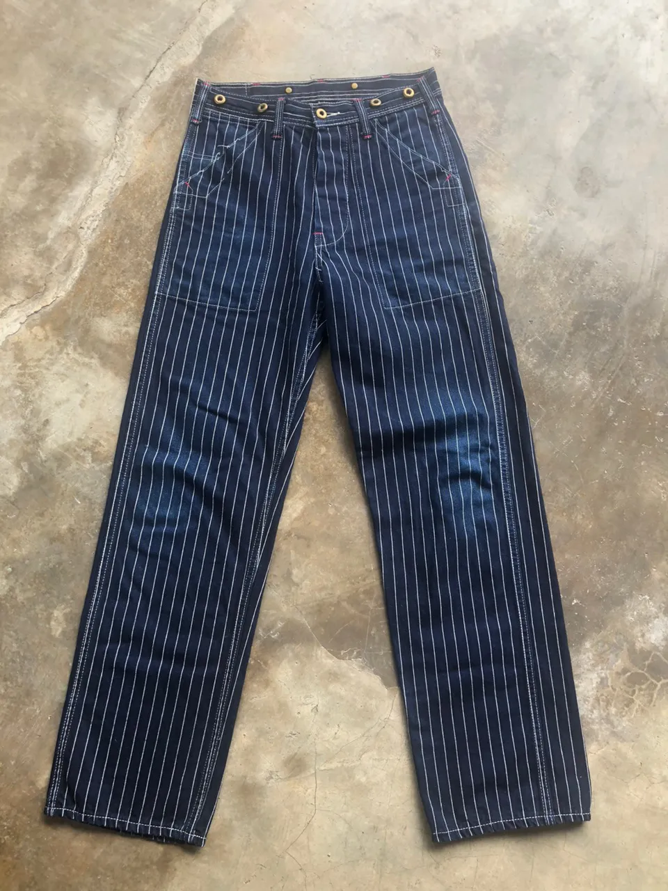 SUGARCANE WABASH HICKORY 100% KNITTING TROUSER