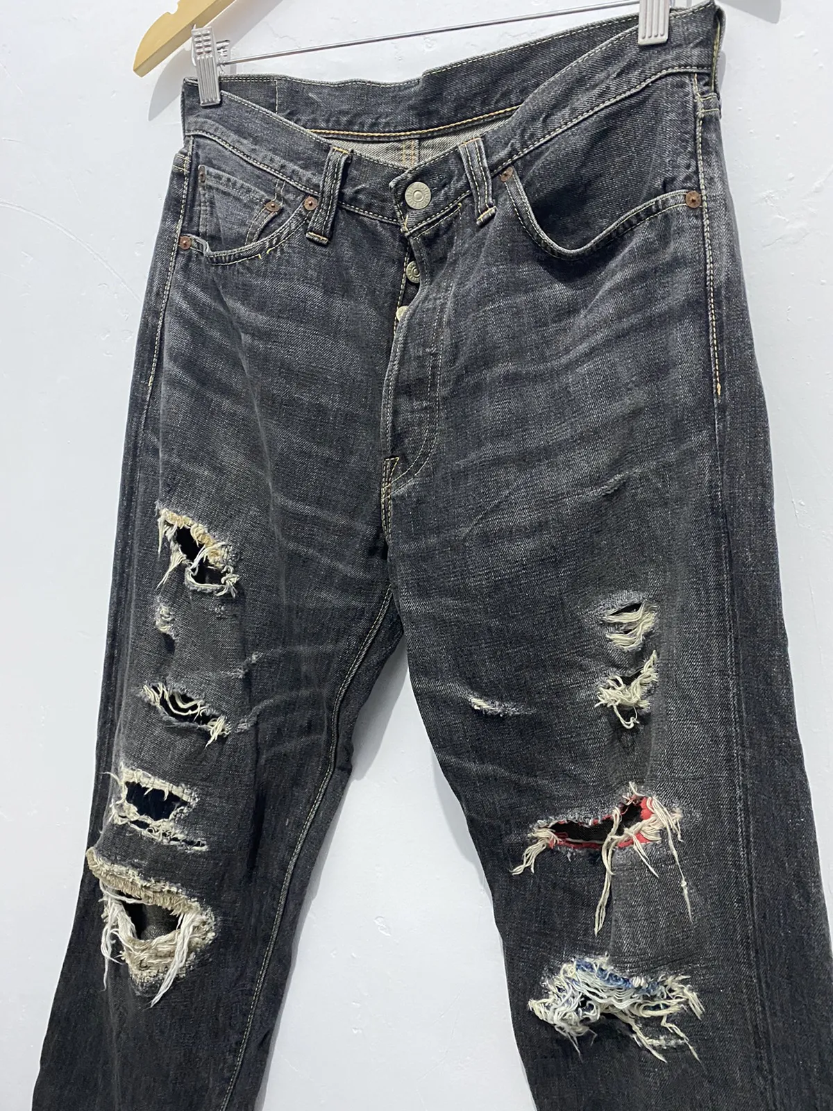 Sugar Cane Distressed Jeans