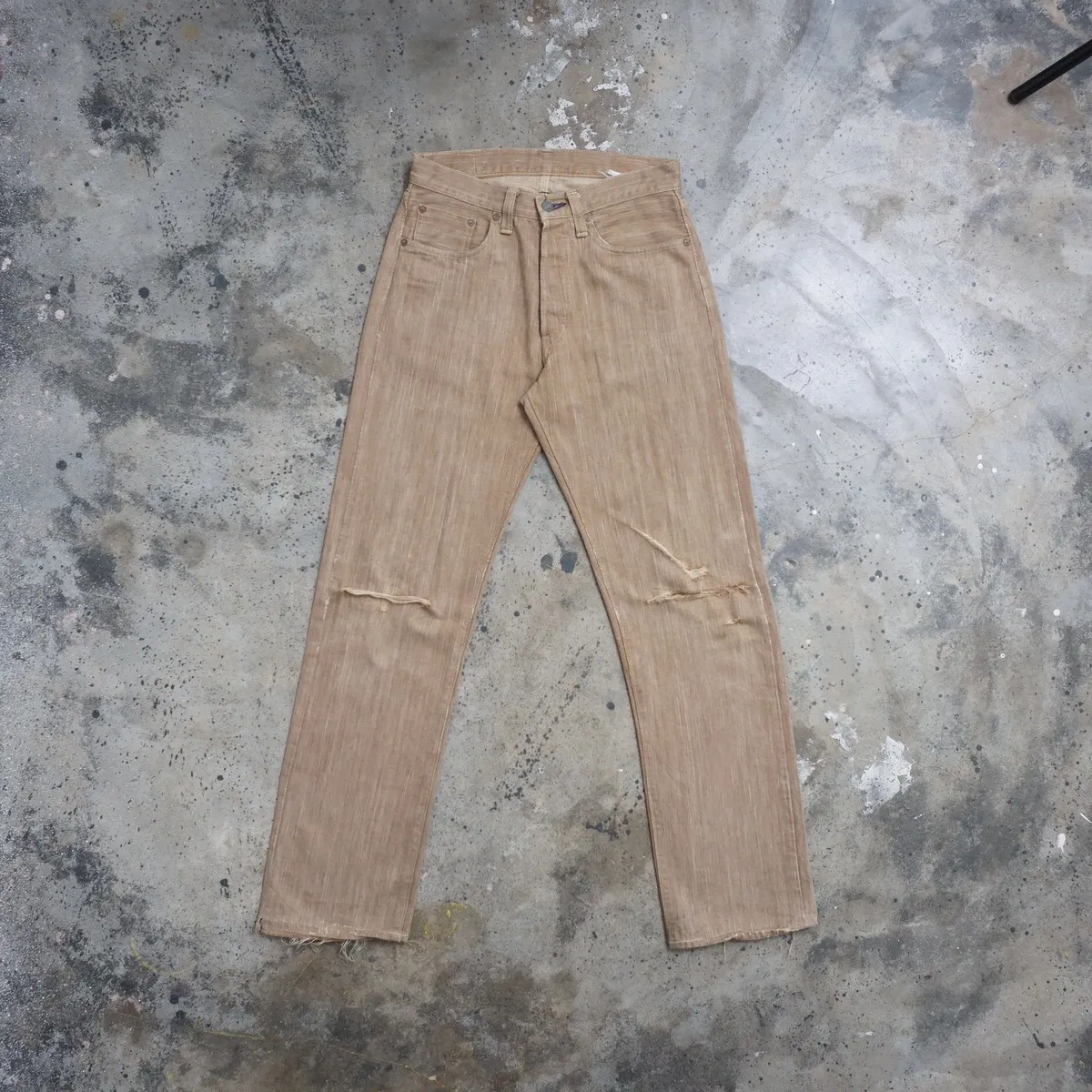 Vintage Sugar Cane distressed Selvedge Denim