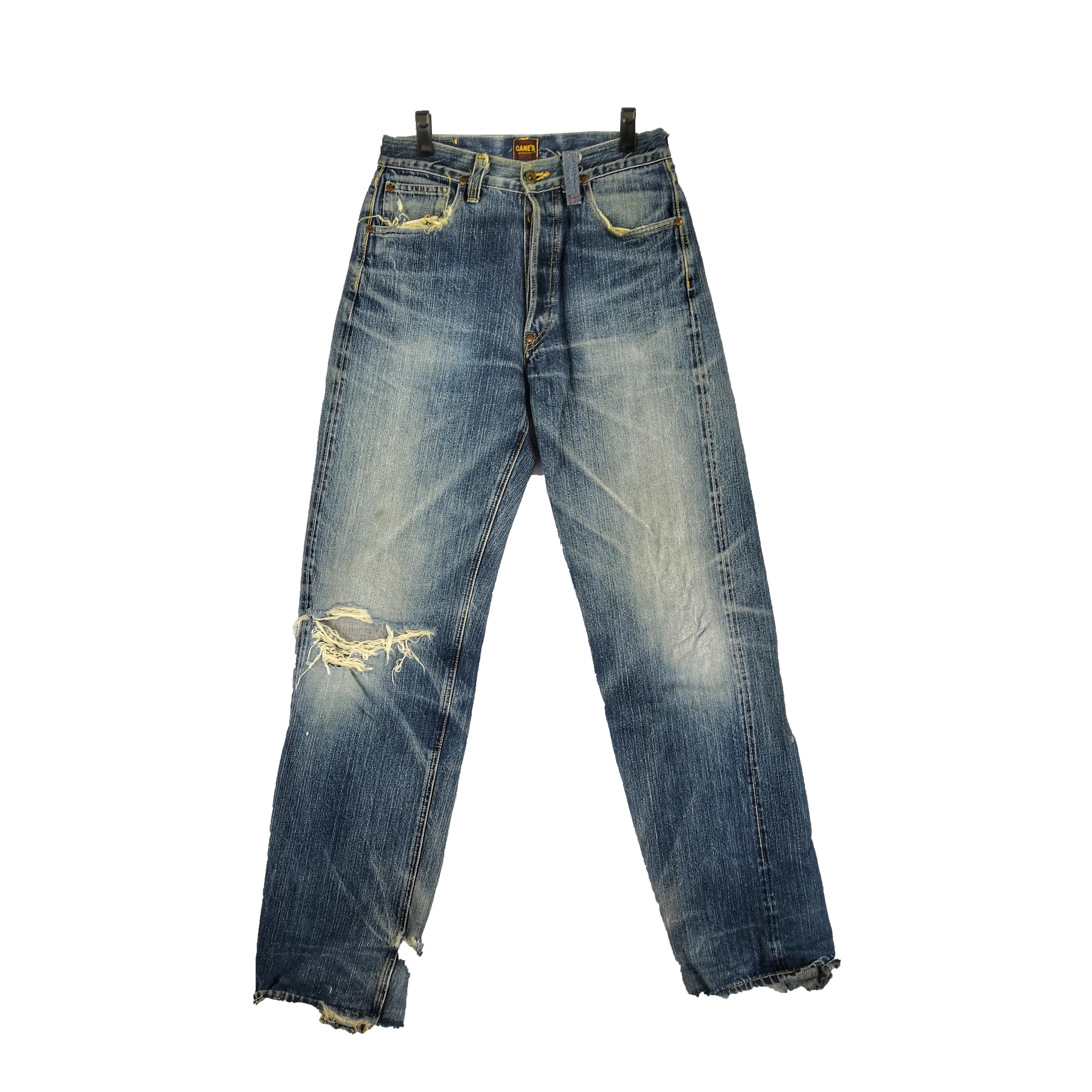 Vintage Sugar Canes Jeans Distressed Selvedge Denim Pants