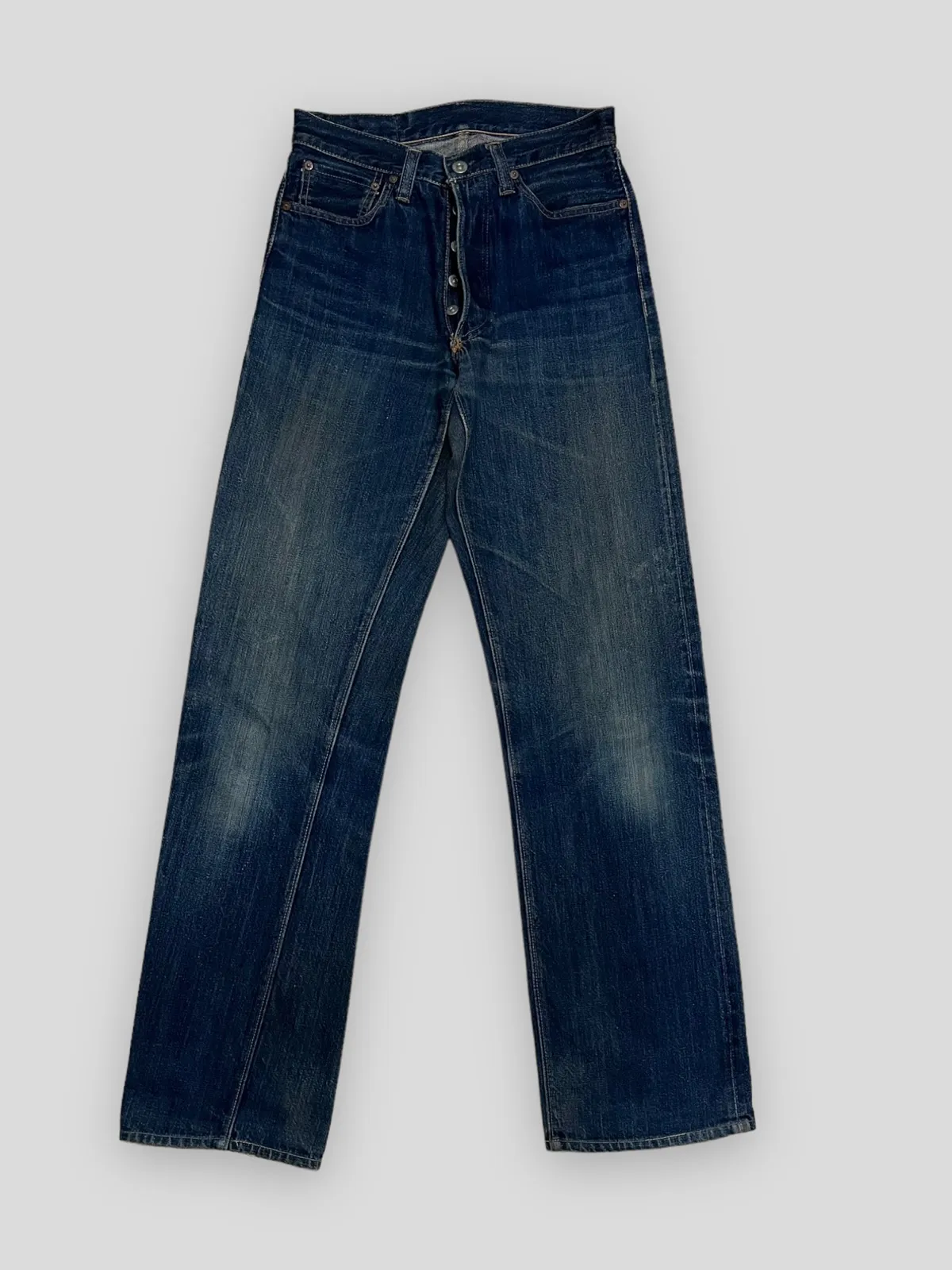 VINTAGE DISTRESSED SUGAR CANE TOYO ENTEPRISE SELVEDGE DENIM