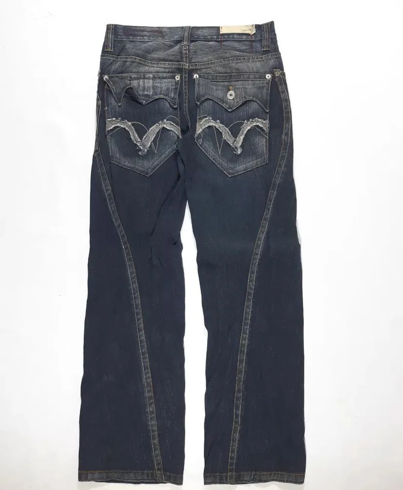 💥Vintage💥Sugar cane japanese denim rare design