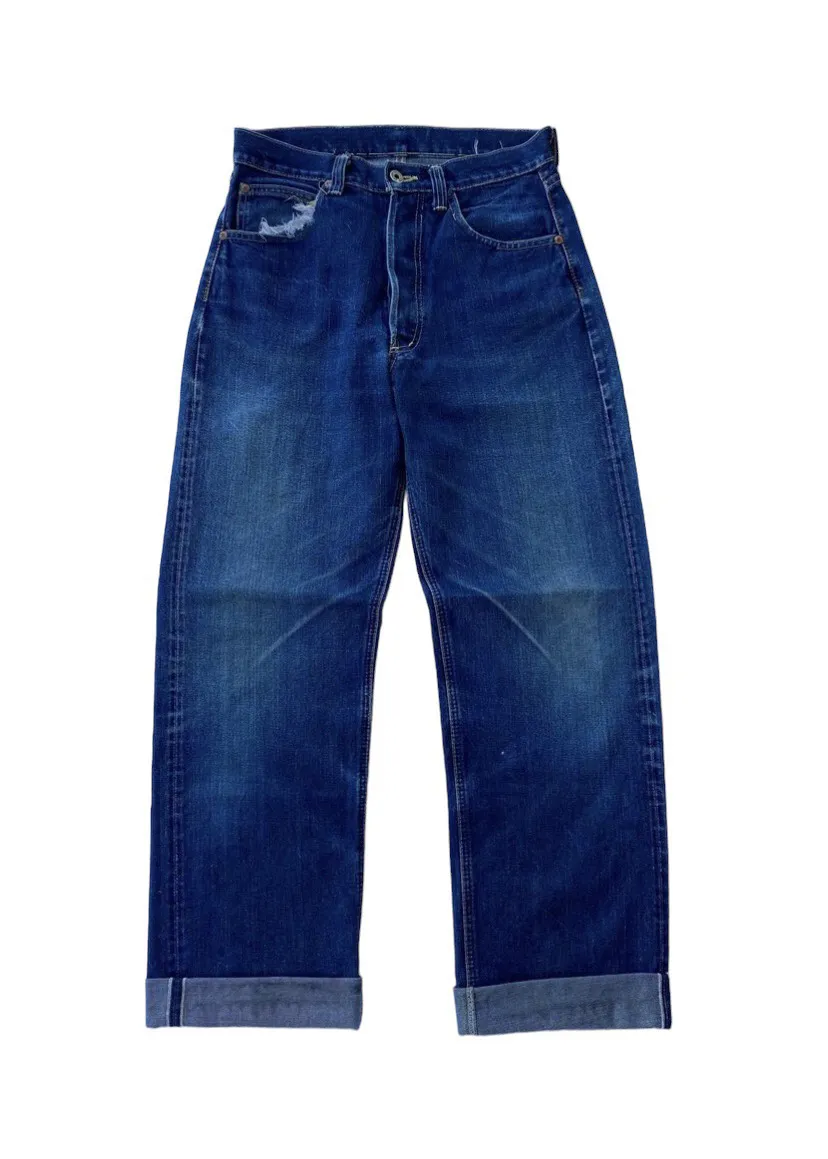 Japanese distressed selvedge cane