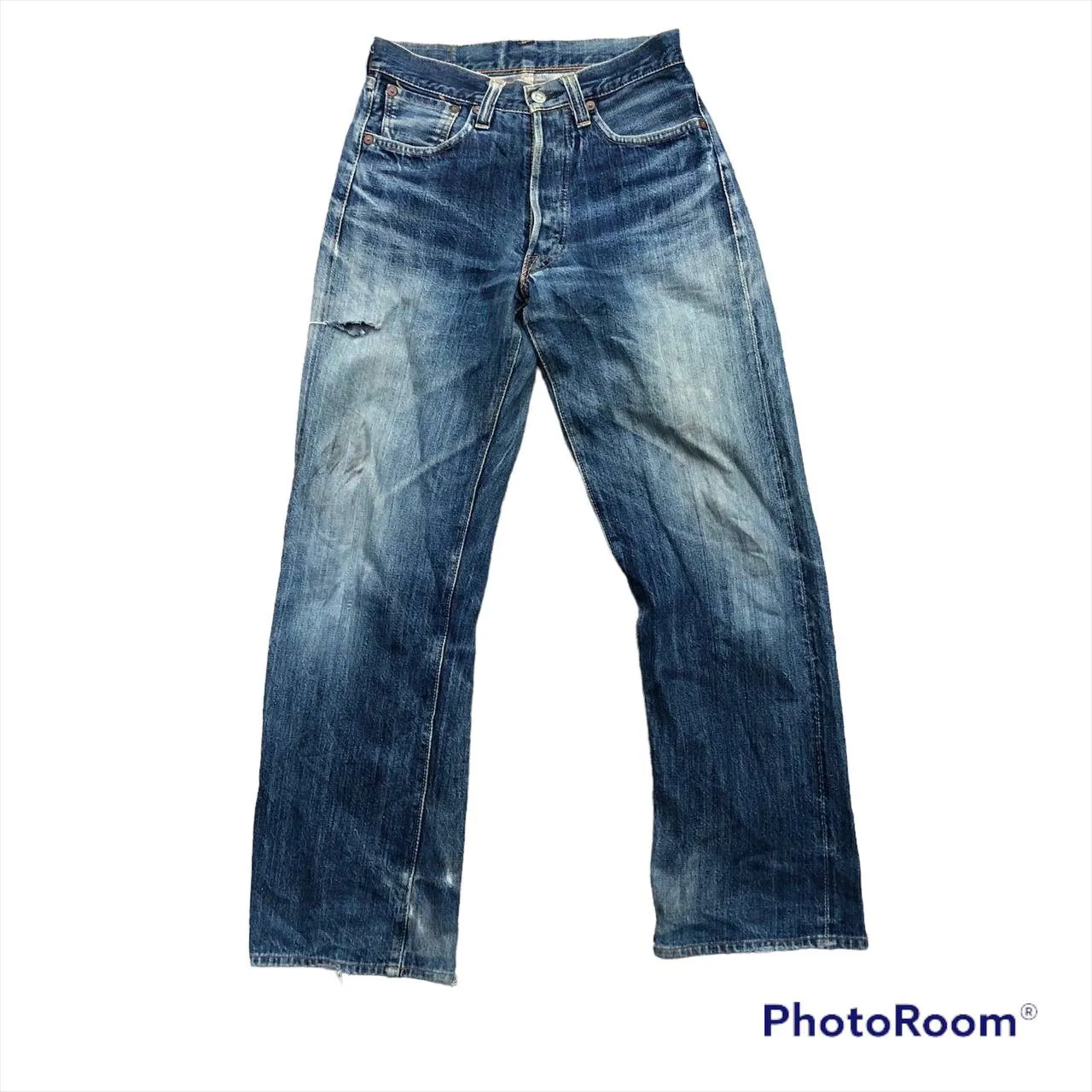 VINTAGE SUGAR CANE BY TOYO ENTERPRISE DISTRESSED DENIM