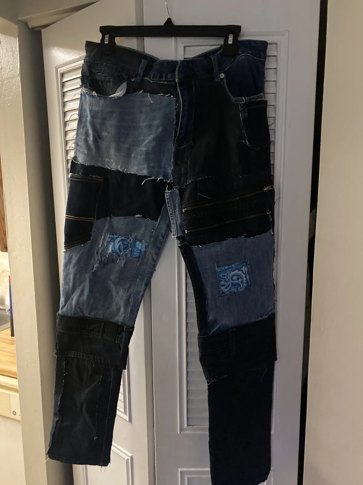 Recreated jeans