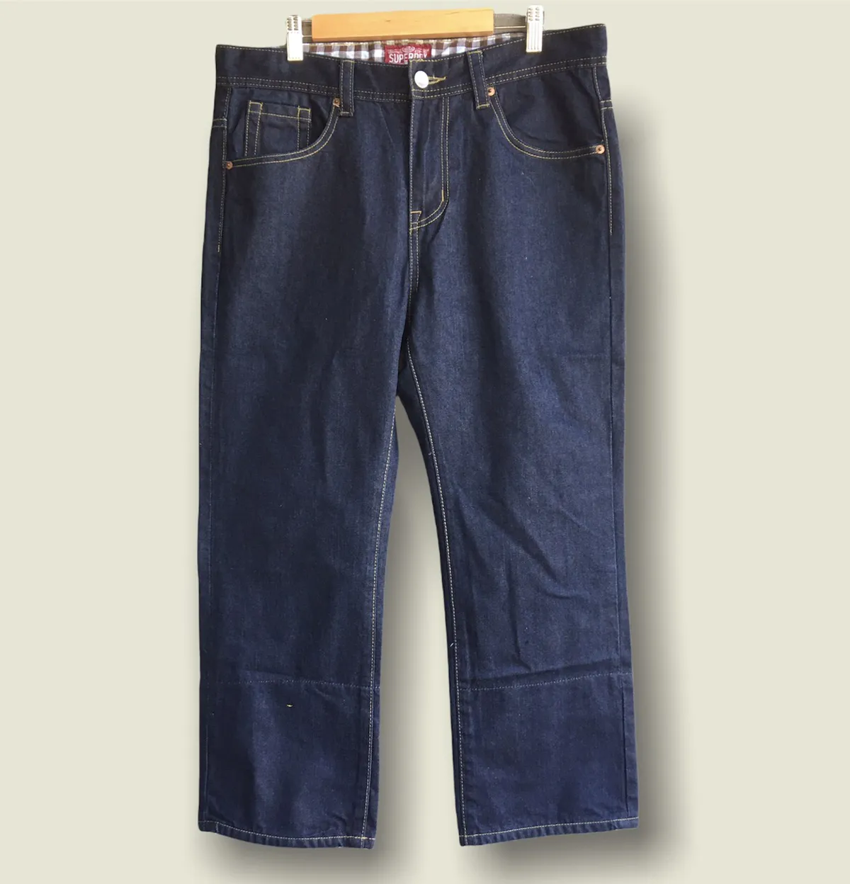 Superdry blue navy jeans