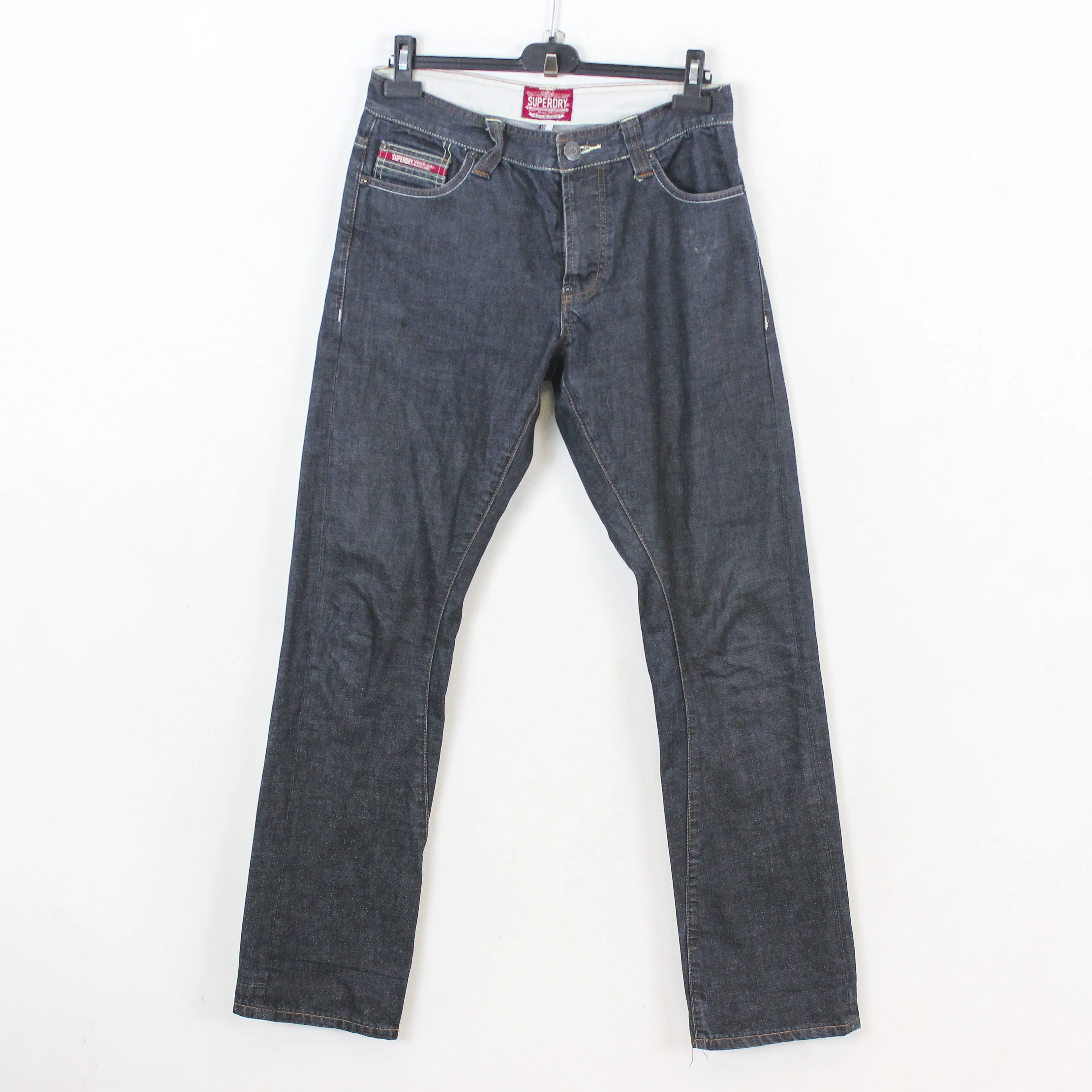 Japan Spirit W32 L32 Regular Tapered Jeans Pants Trousers