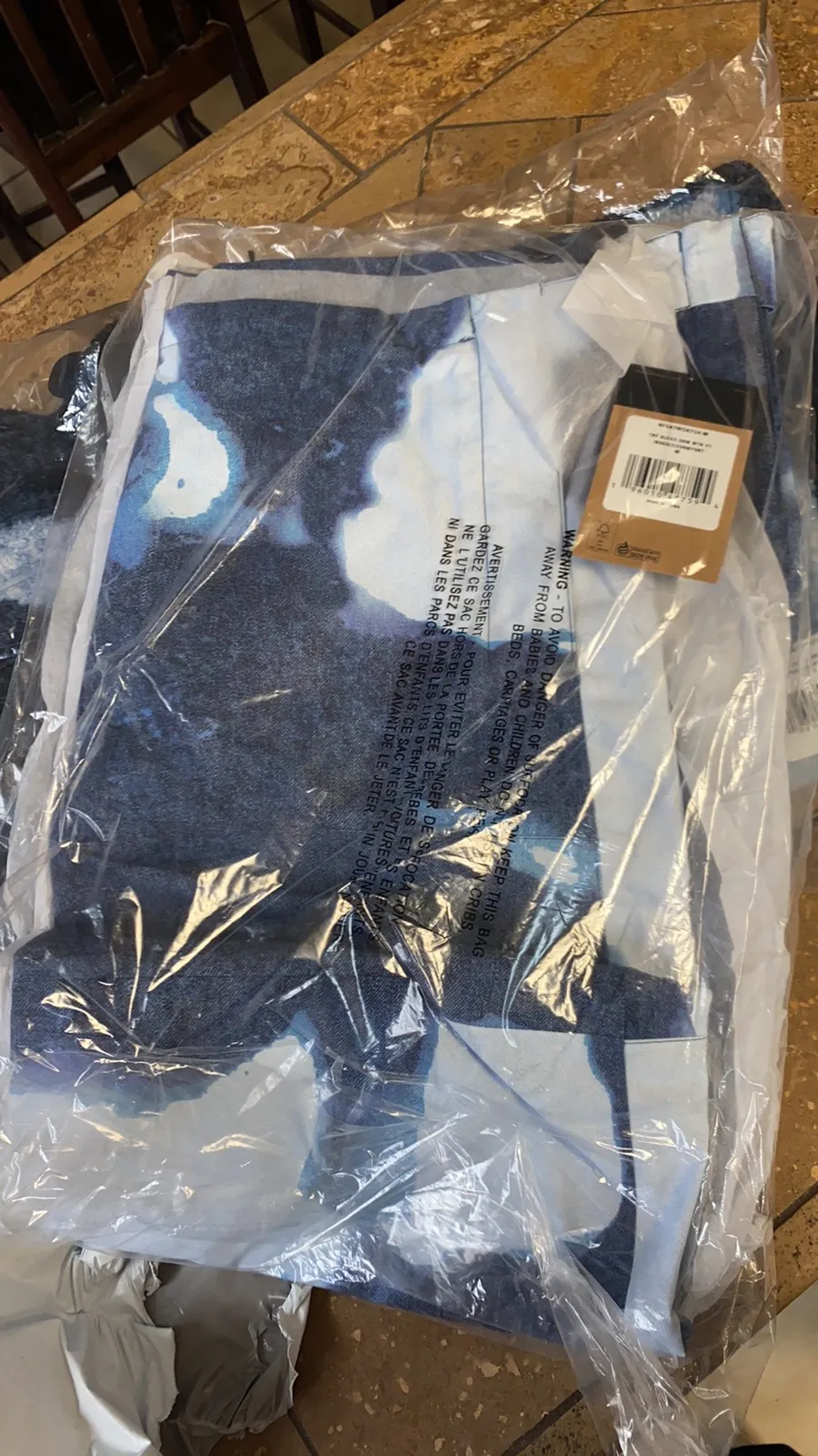 Supreme The North Face Bleached Denim Mountain Pant
