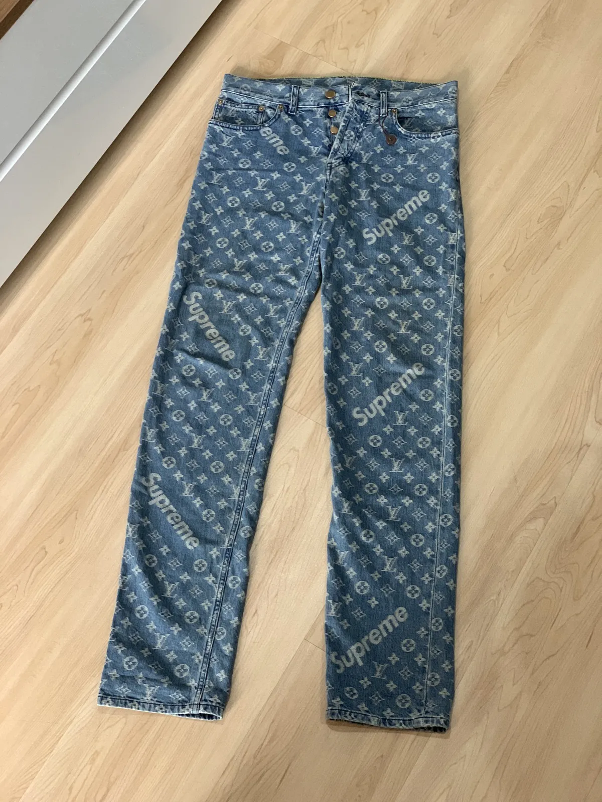 Louis Vuitton x Supreme Denim