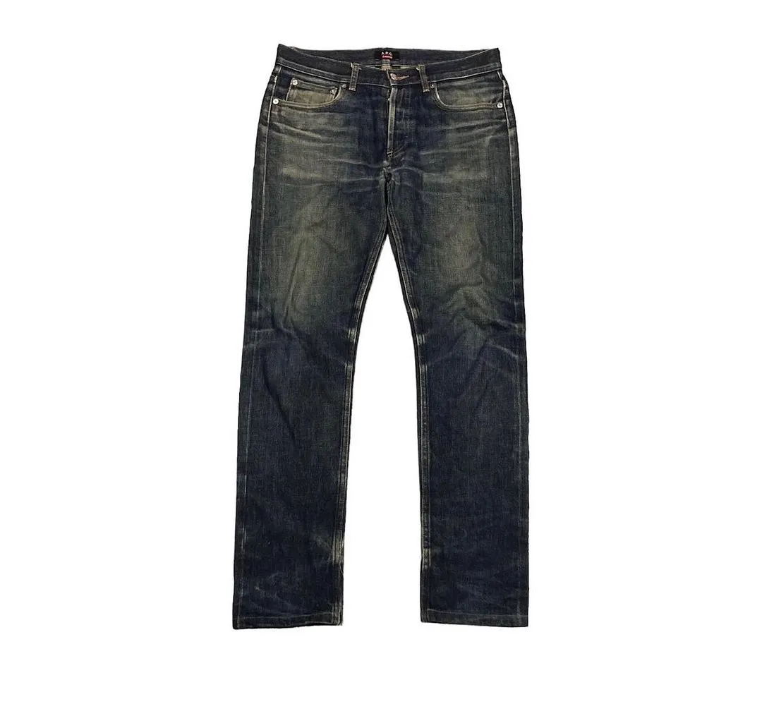 Supreme X A.P.C Selevedge Denim