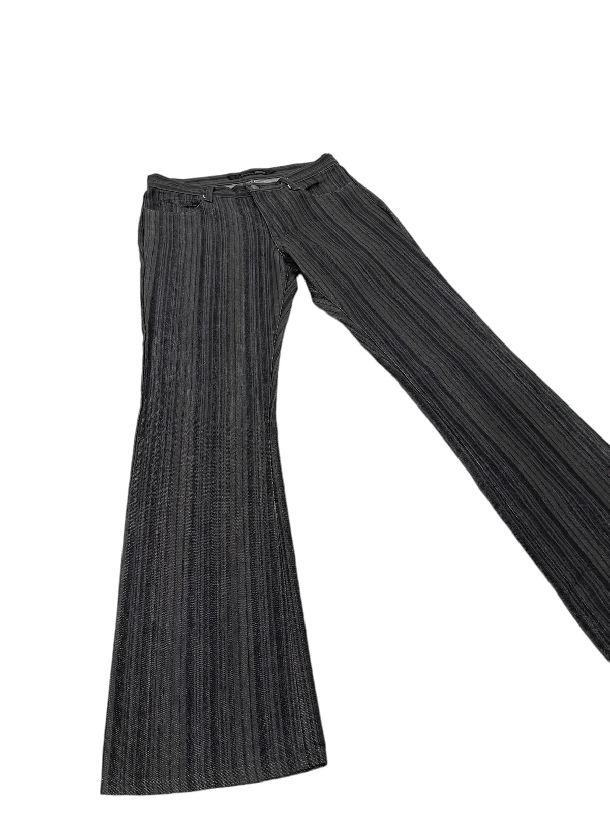 Flare Jeans Schlussel Japan Denim Striped Boot Cut 13🟦