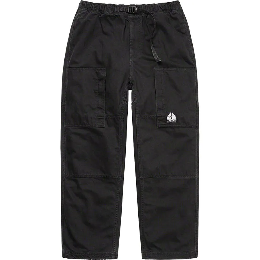 Supreme 22FW Nike ACG Belted Denim Pant Black L in Hand