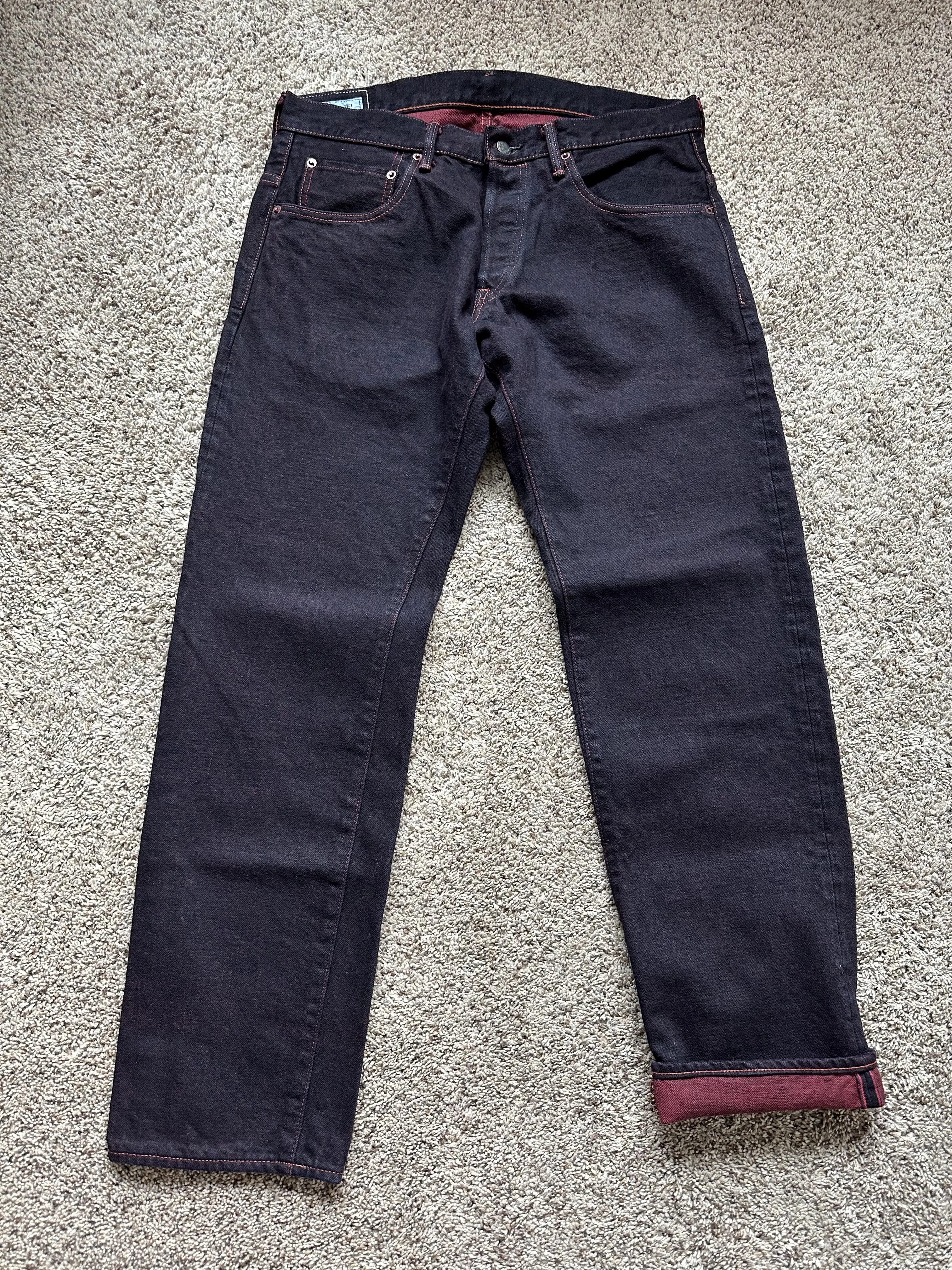 REDCAST HERITAGE X TANUKI "HOMURA" AKANE OVERDYE JEANS