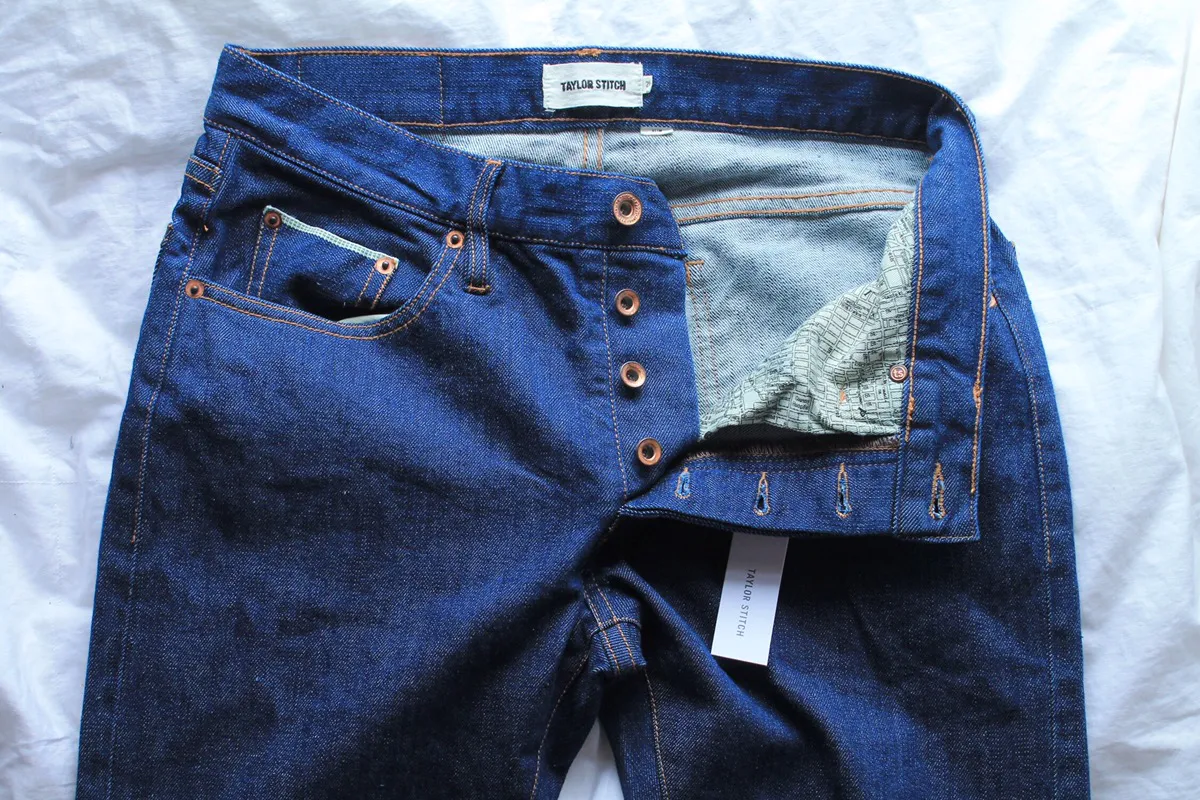 Taylor Stitch The Slim Jean in Organic Stretch Denim