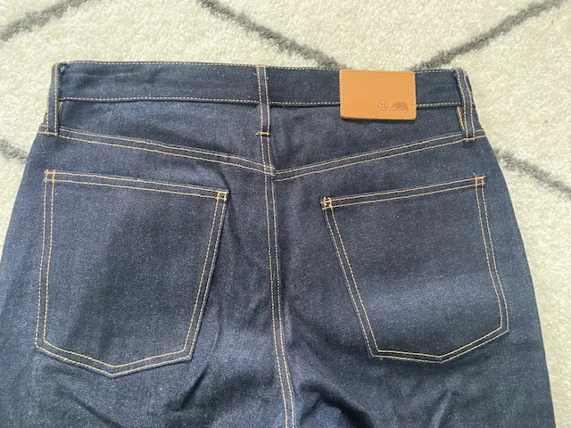 The Slim Jean in Yamaashi Orimono Recover Selvage