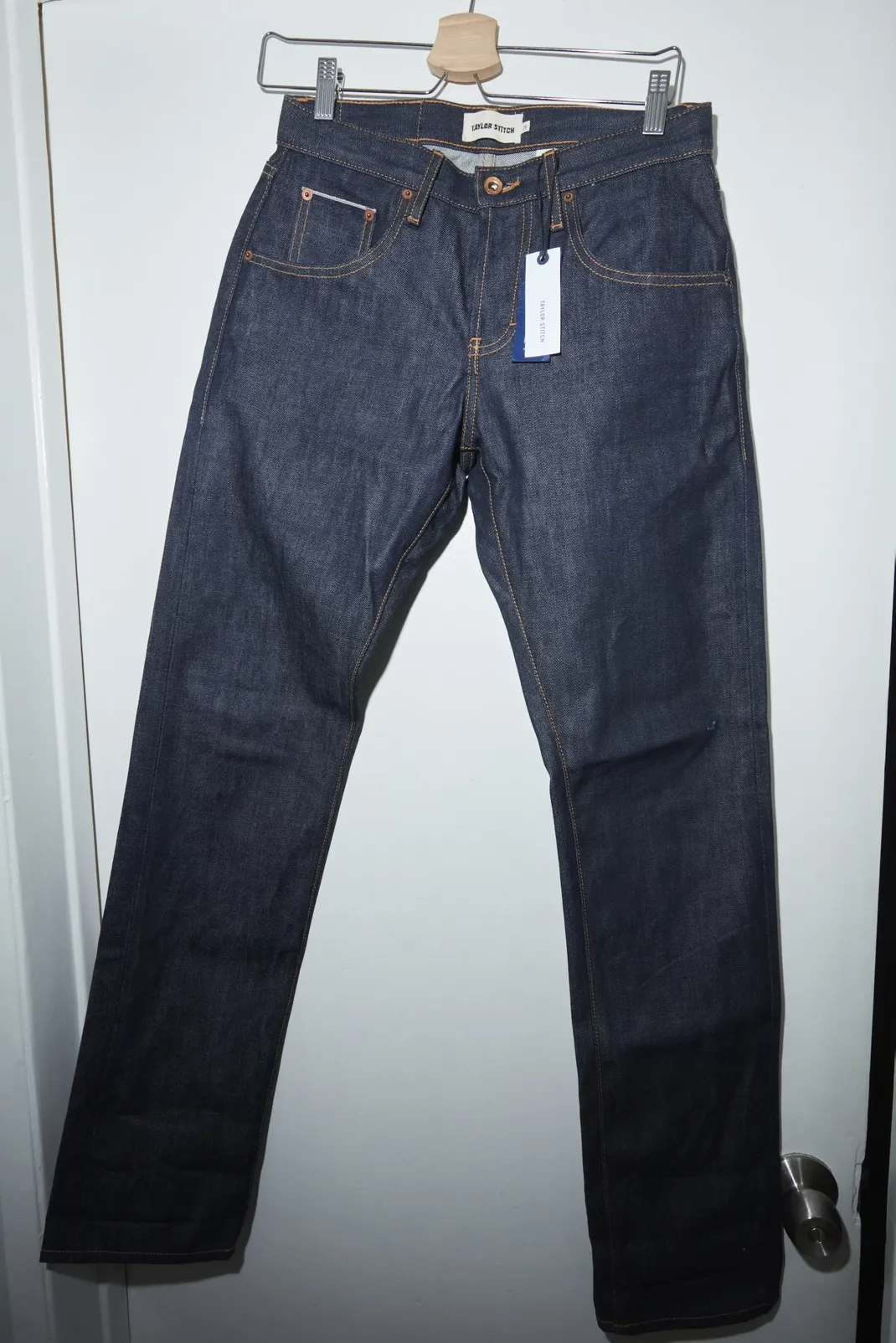 Taylor Stitch Democratic Jean in Raw Cone Mills Denim
