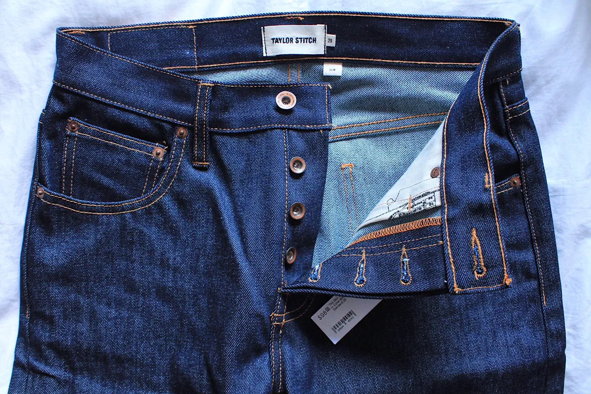 Taylor Stitch The Slim Jean in Cone Mills