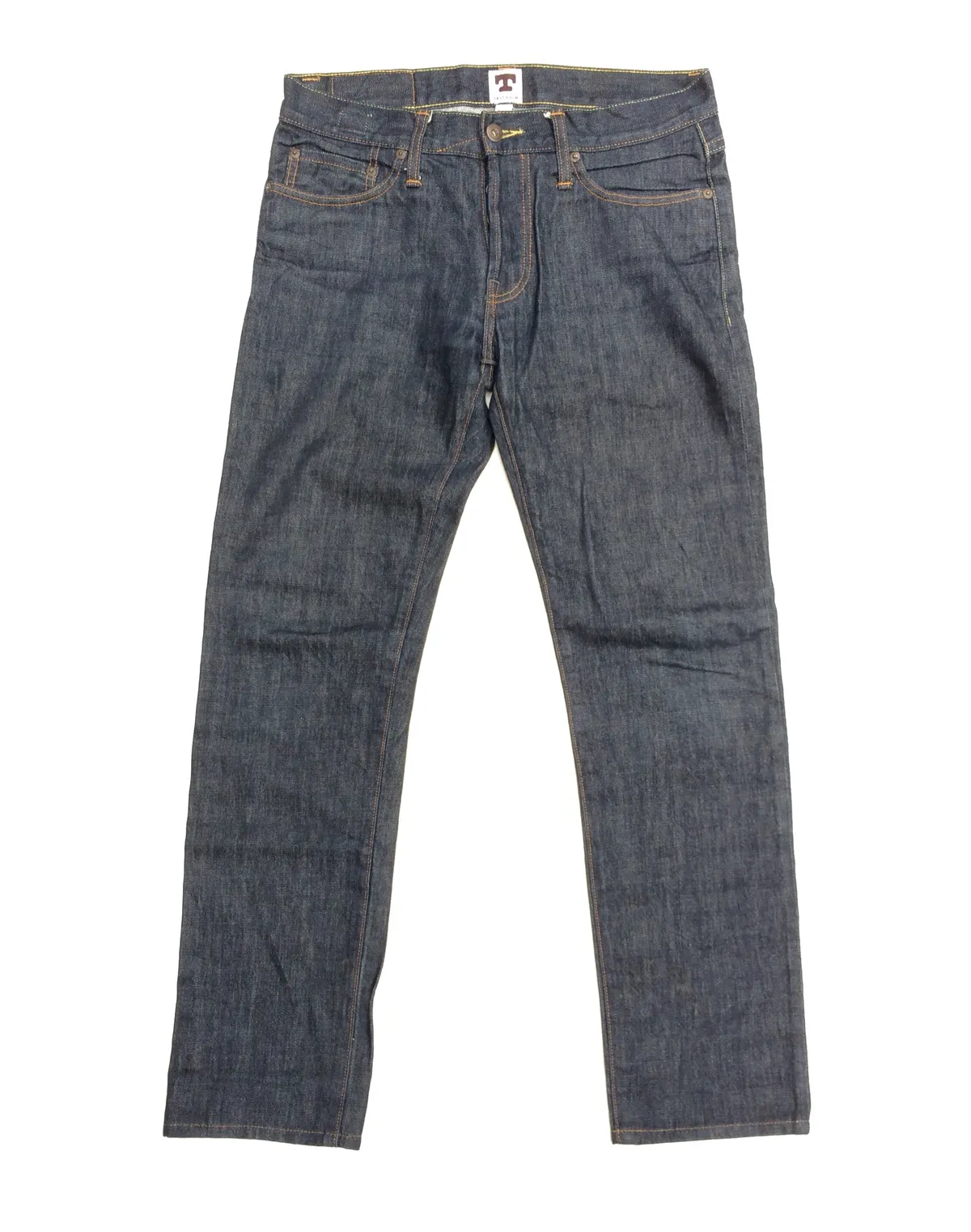 Black Selvedge Tellason Made In Usa Trousers Denim