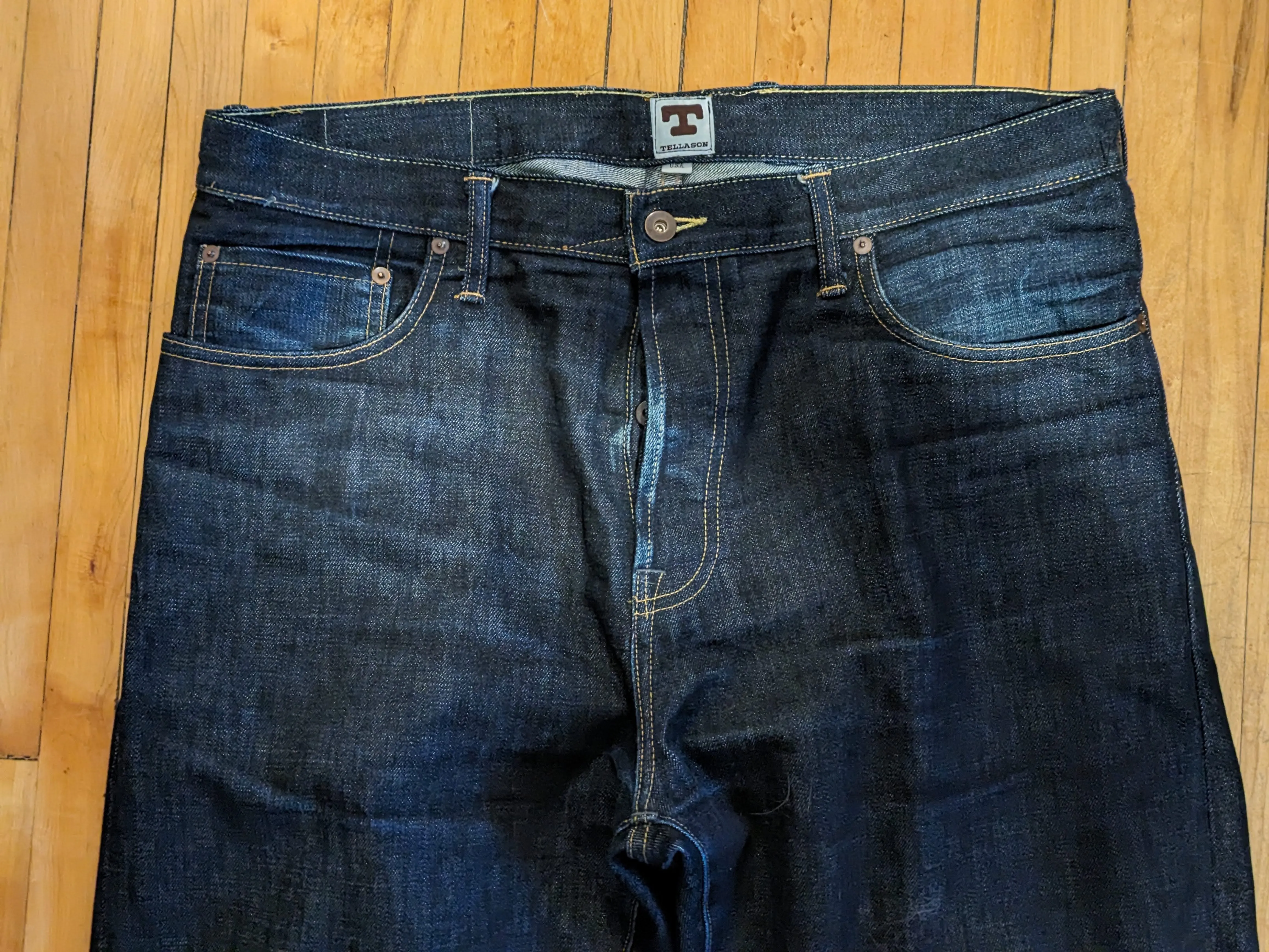 ANKARA Straight Leg Selvedge Jeans 38 (38x33)