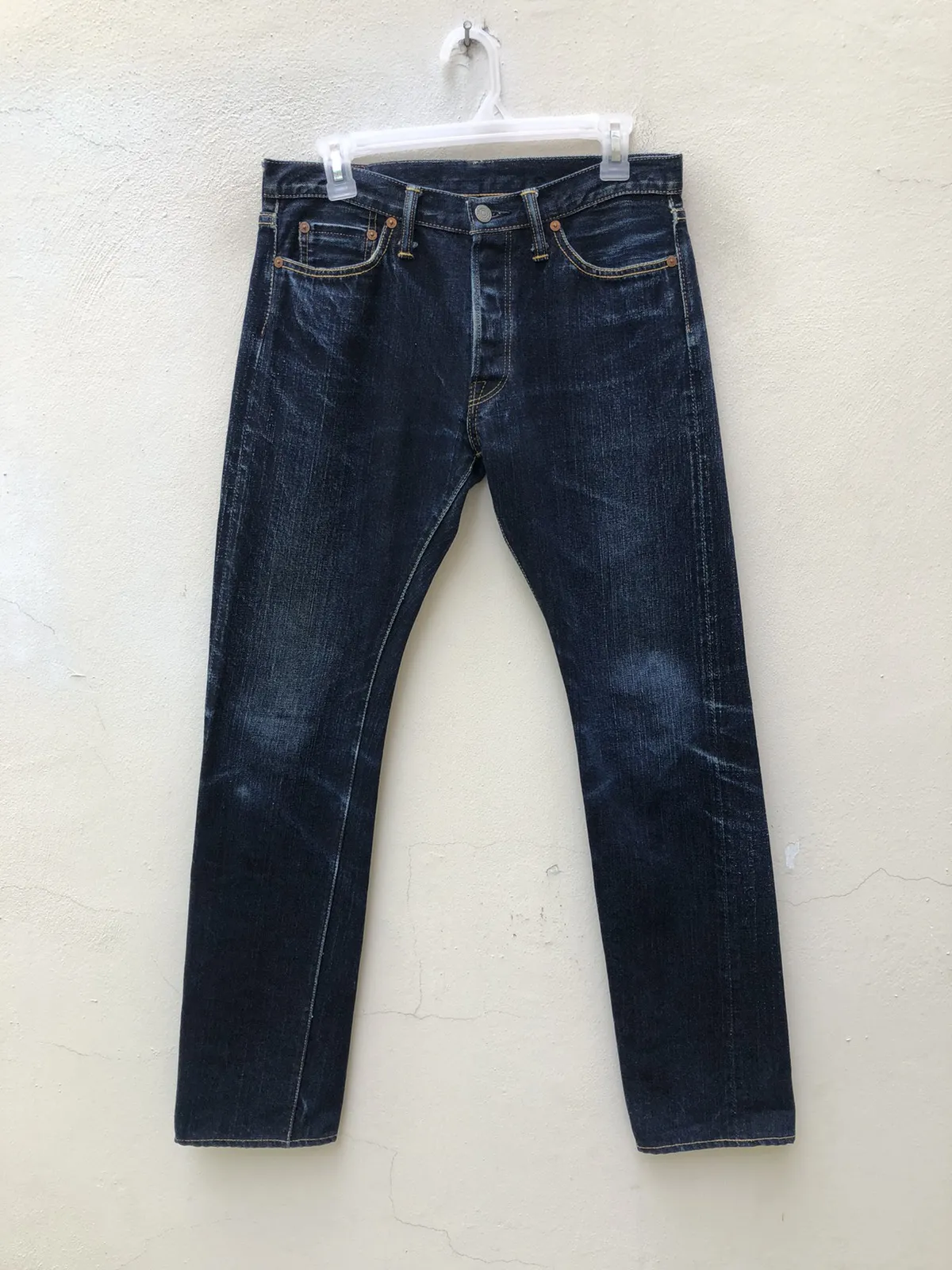 Vintage The Flat Head Lot 3002 Selvedge Denim indigo Jeans