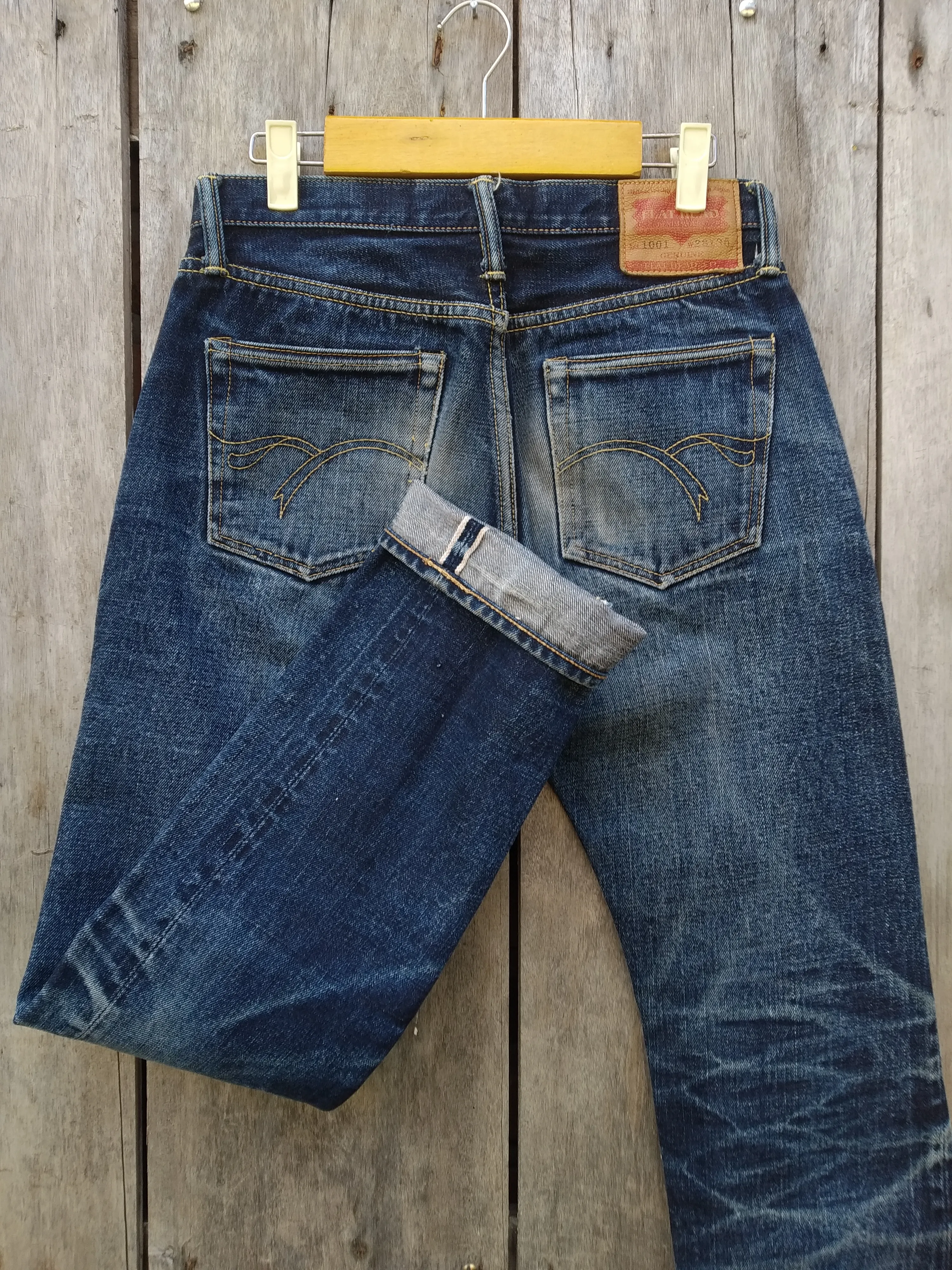 The flat head selvedge denim lot.1001 16oz size 28