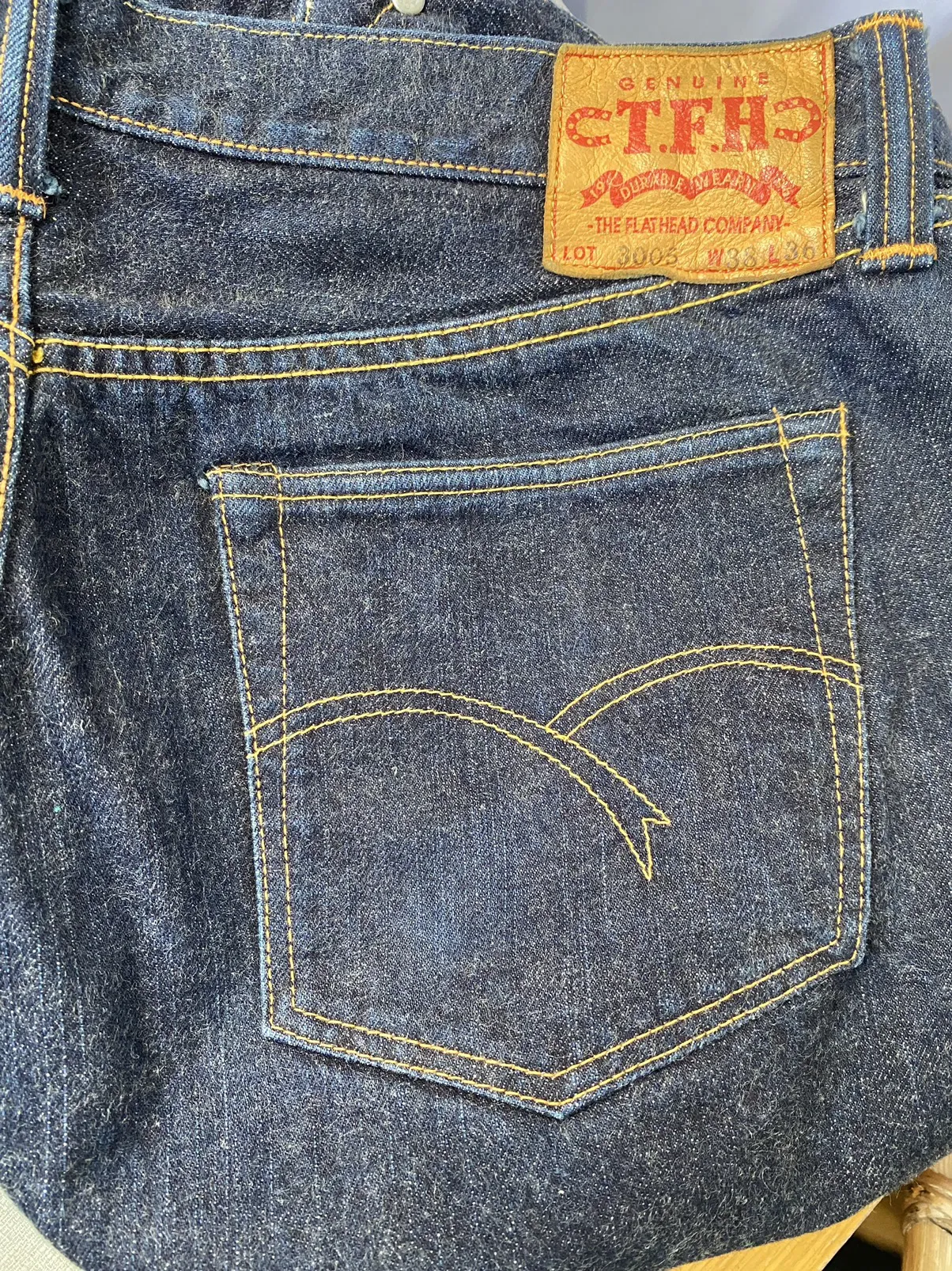 The Flat Head Selvadge Denim Japan