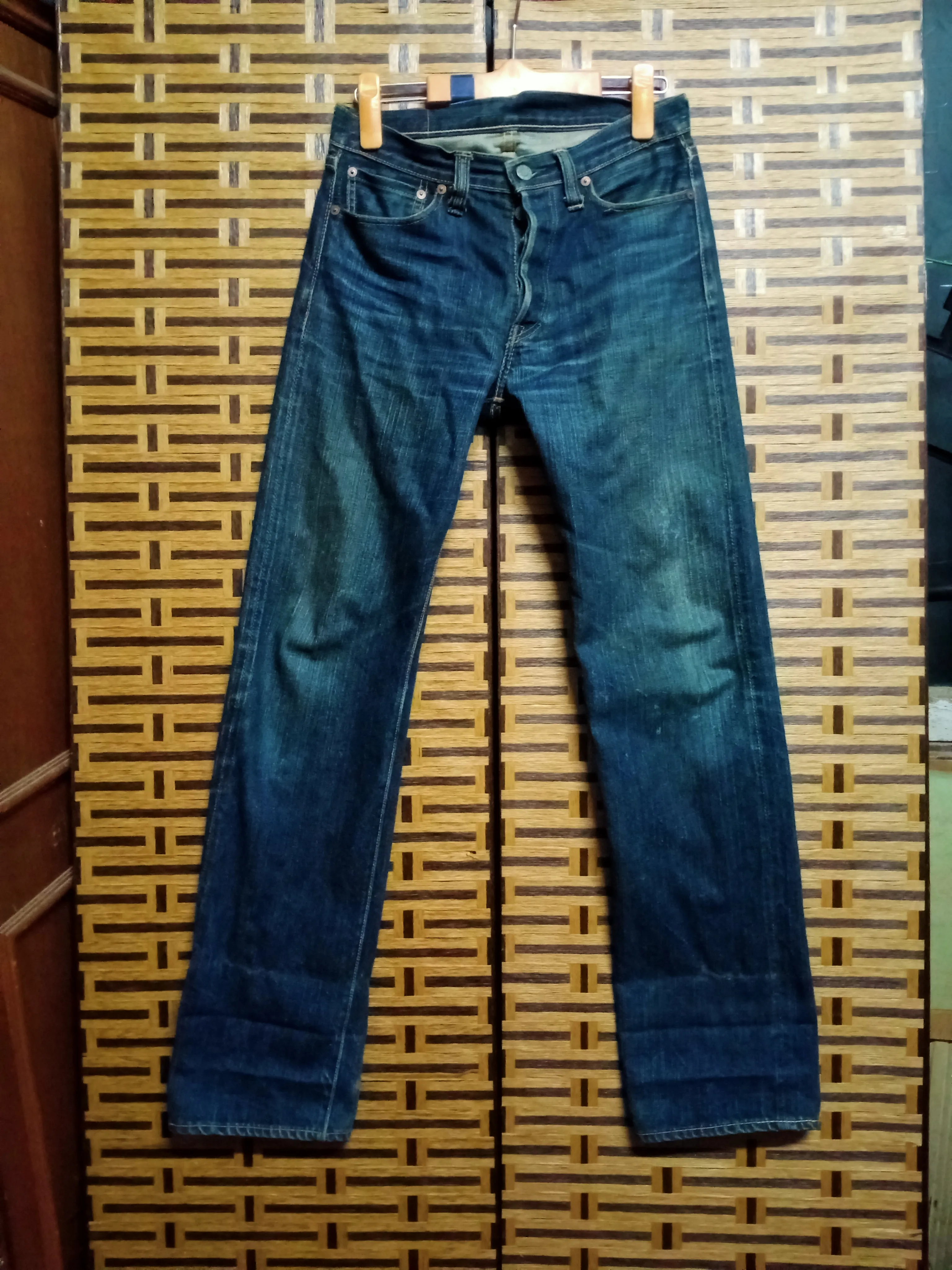 🔥Selvege Denim🔥 R.j.b clips by the flat head