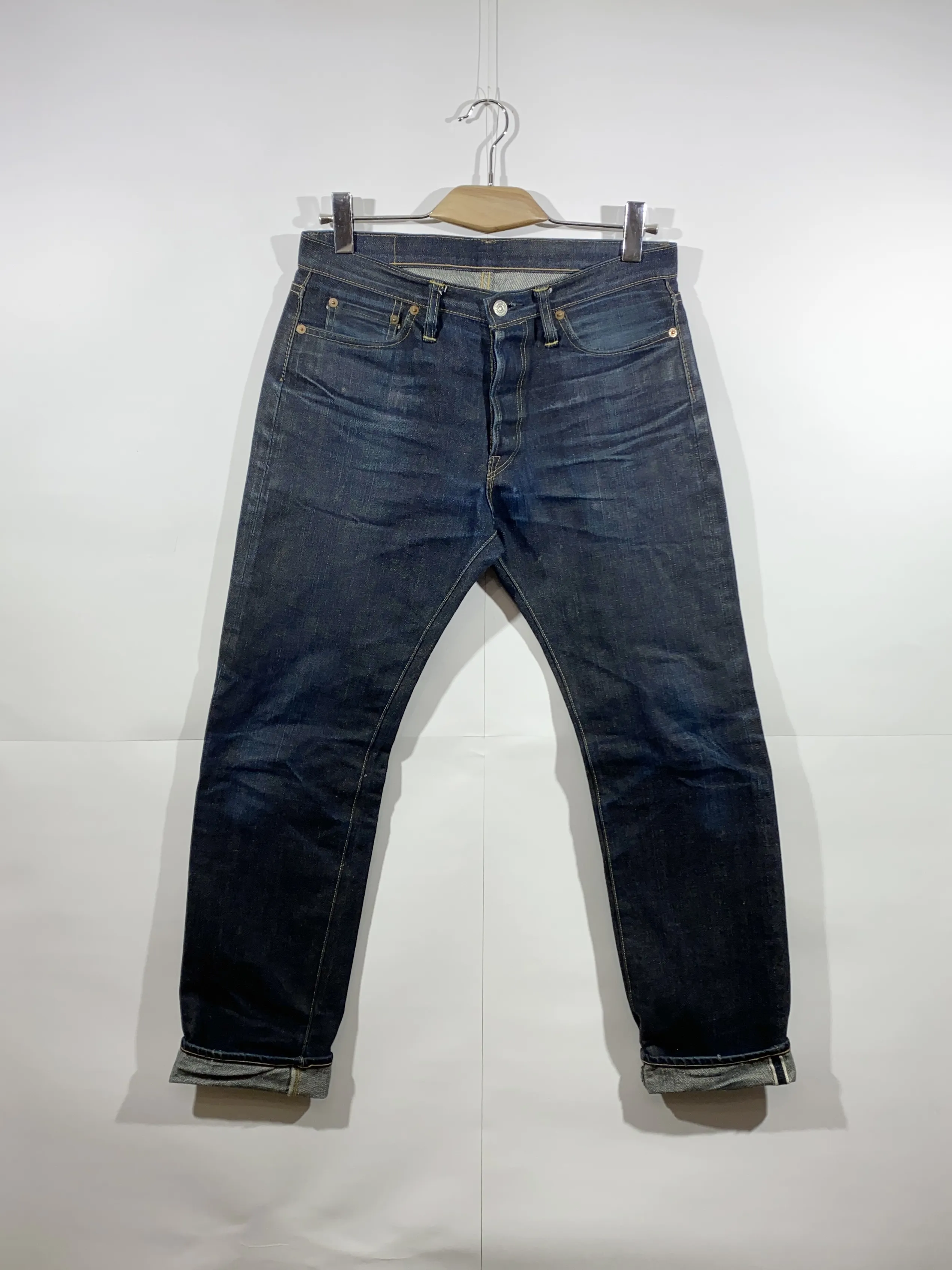 The Flat Head 3002 14.5 Oz Selvedge Denim Size 32x36
