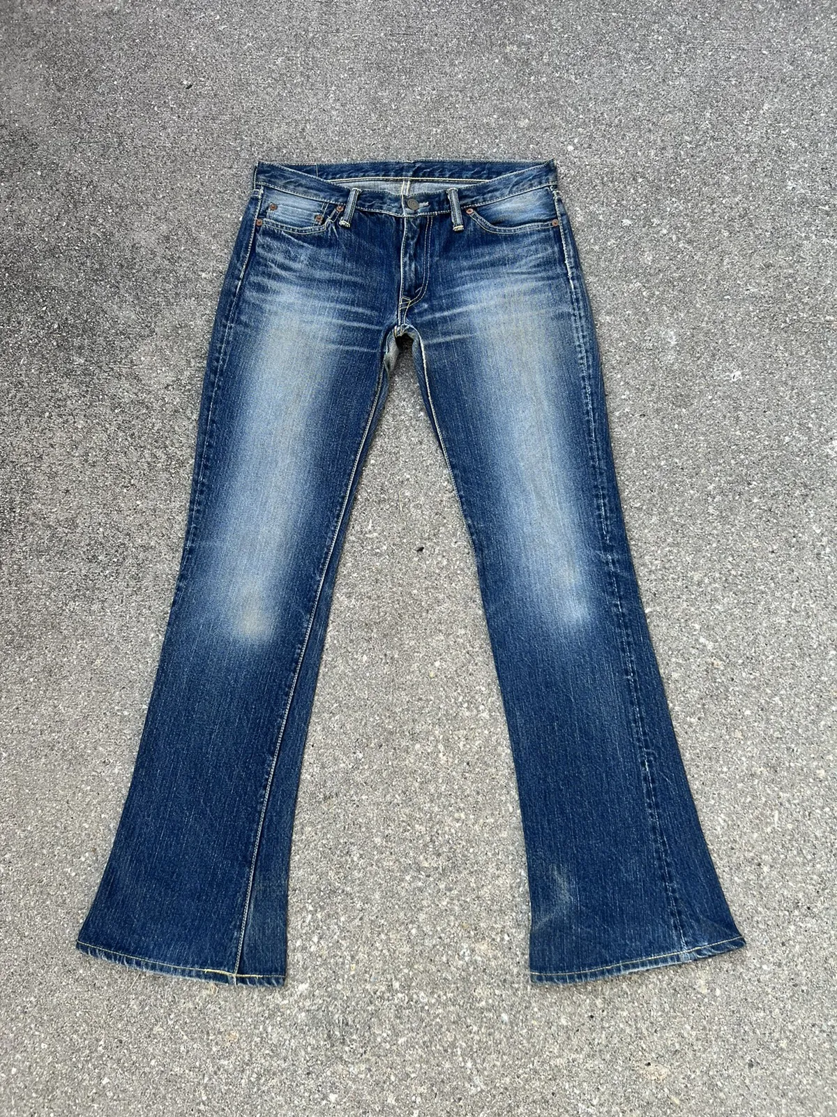 Vintage The Flat Head Unisex Denim Flare Jeans
