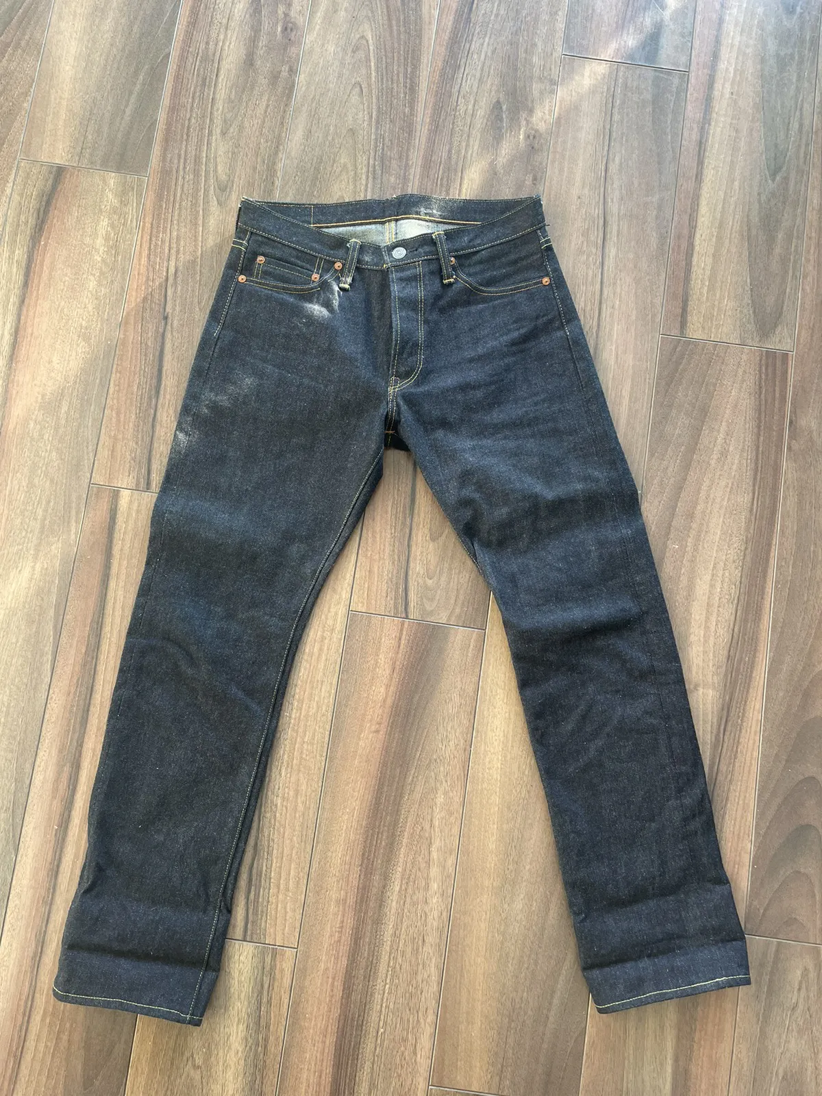 Flat head 3002 slim straight japanese denim 31 waist