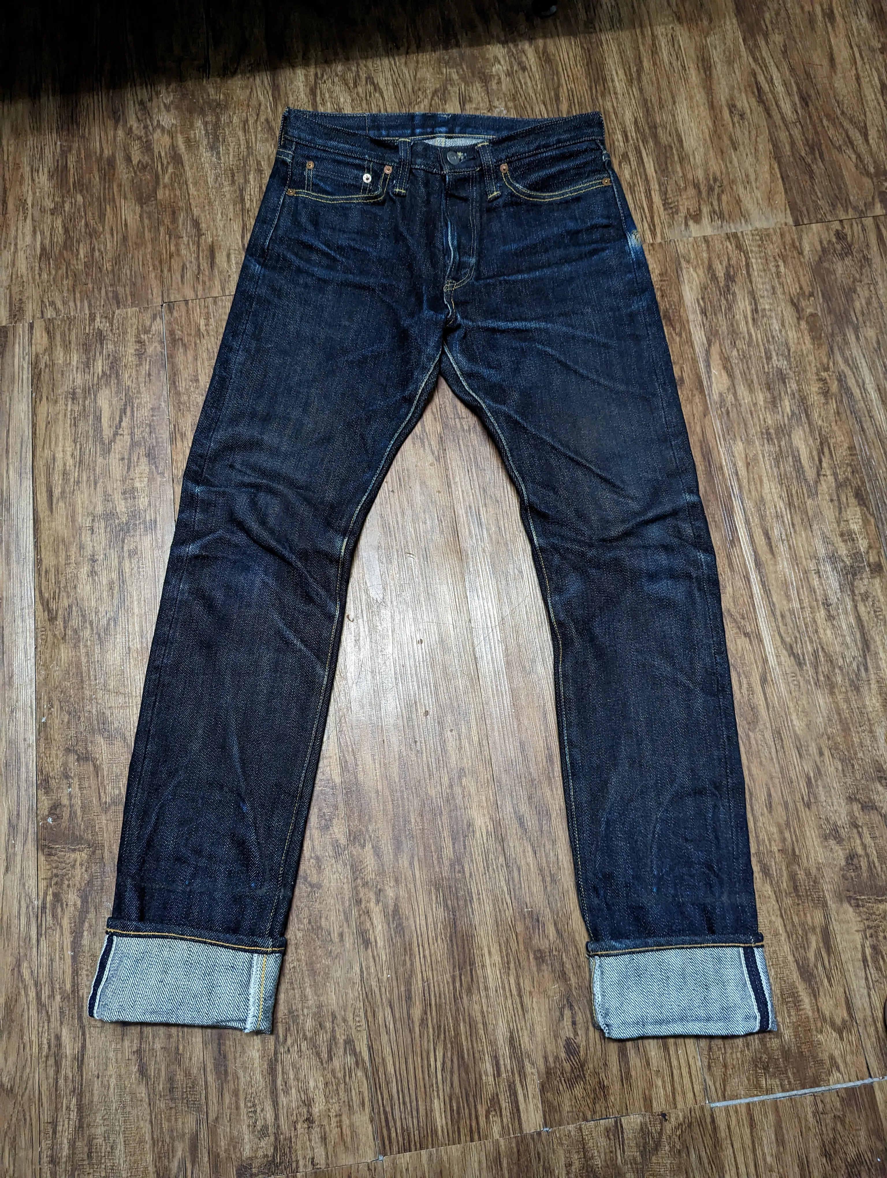 The Flat Head Lot 3192z 19oz Selvadge Denim