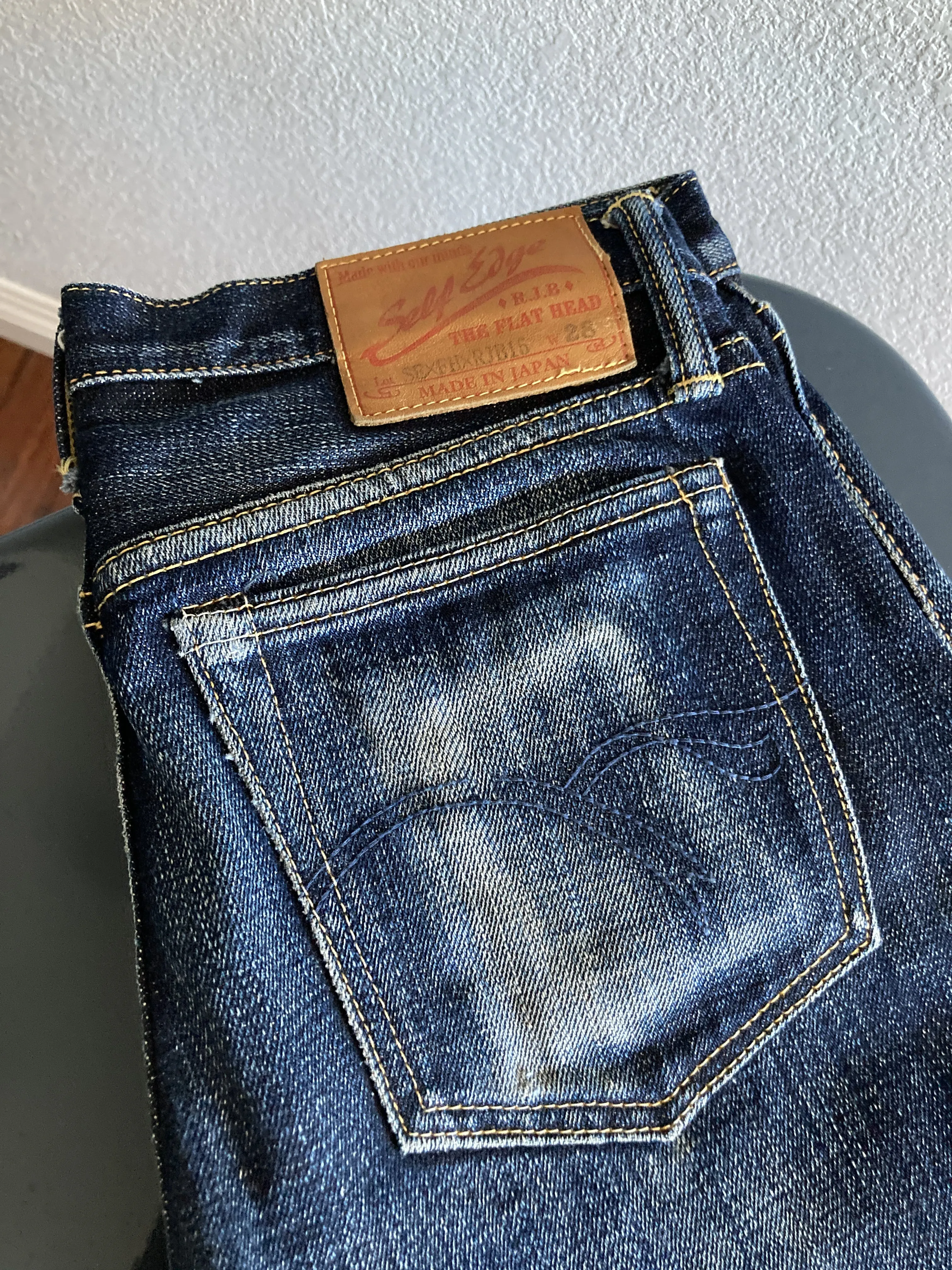 The Flat Head x Self Edge x Real Japan Blue