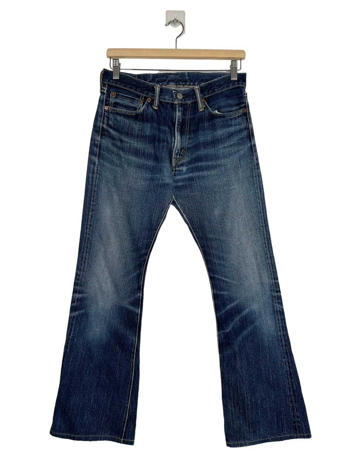 🔥 FLARE THE FLAT HEAD HIDDEN RIVET DENIM