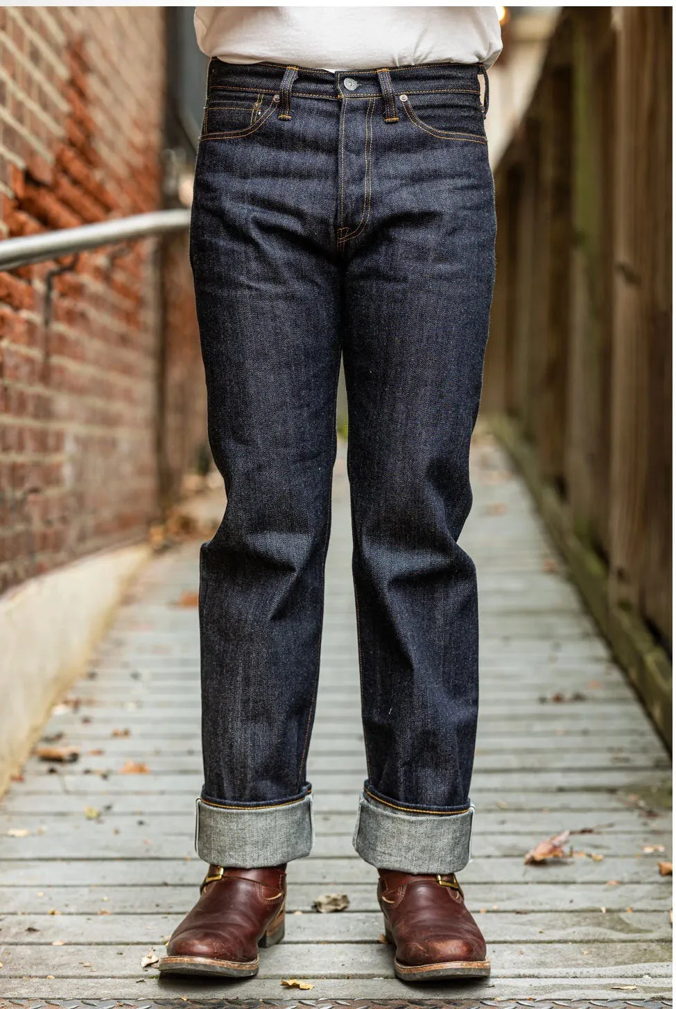 THE FLAT HEAD STRAIGHT SELVEDGE JEANS