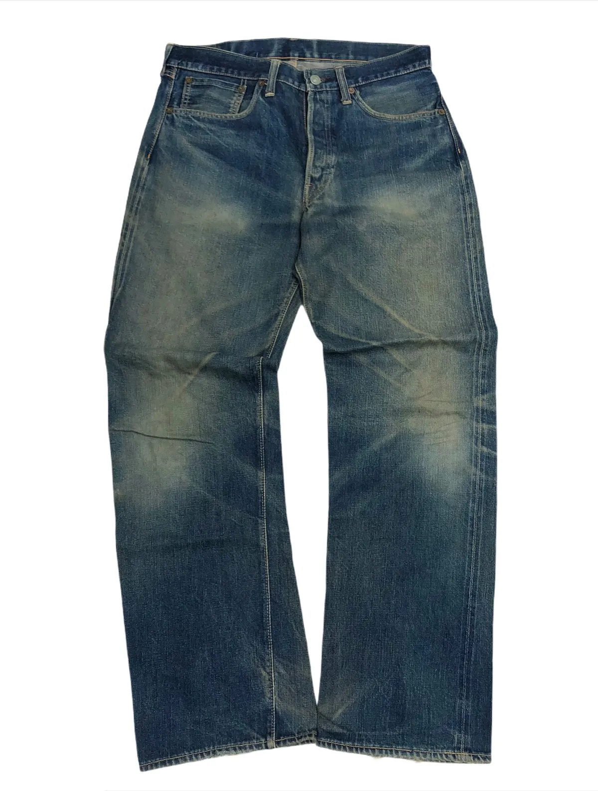 JOE Mc Coy Selvedge Denim Jeans Patchwork