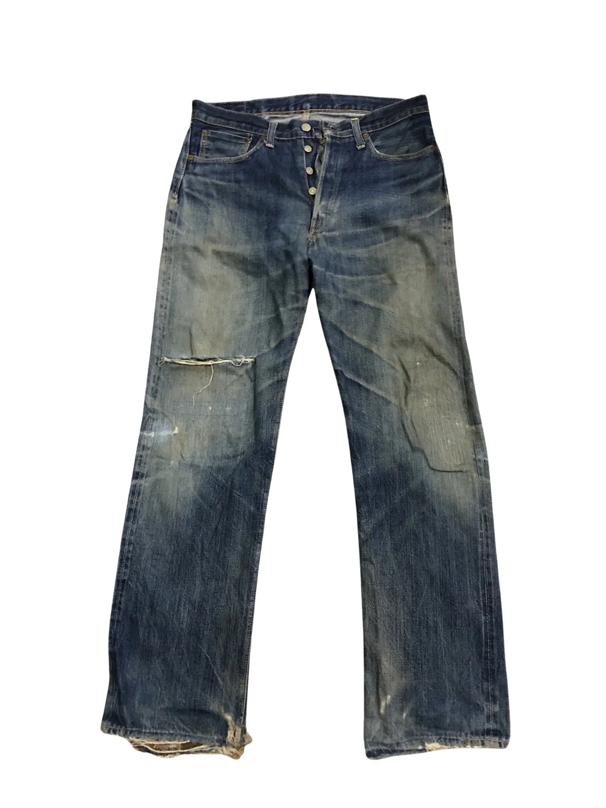 Joe McCoy 906 The Real McCoy's Distressed Denim