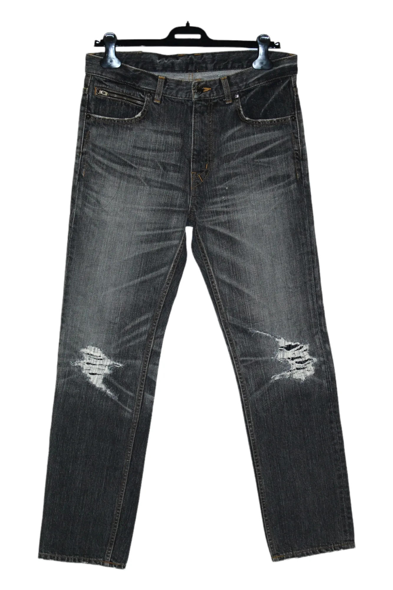 90s Vtg Mackdaddy Japan Wash Distressed Denim Jeans