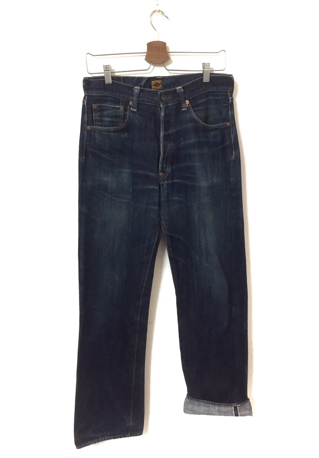Vintage Real Mccoy Lot S611 Selvedge Distressed Jeans