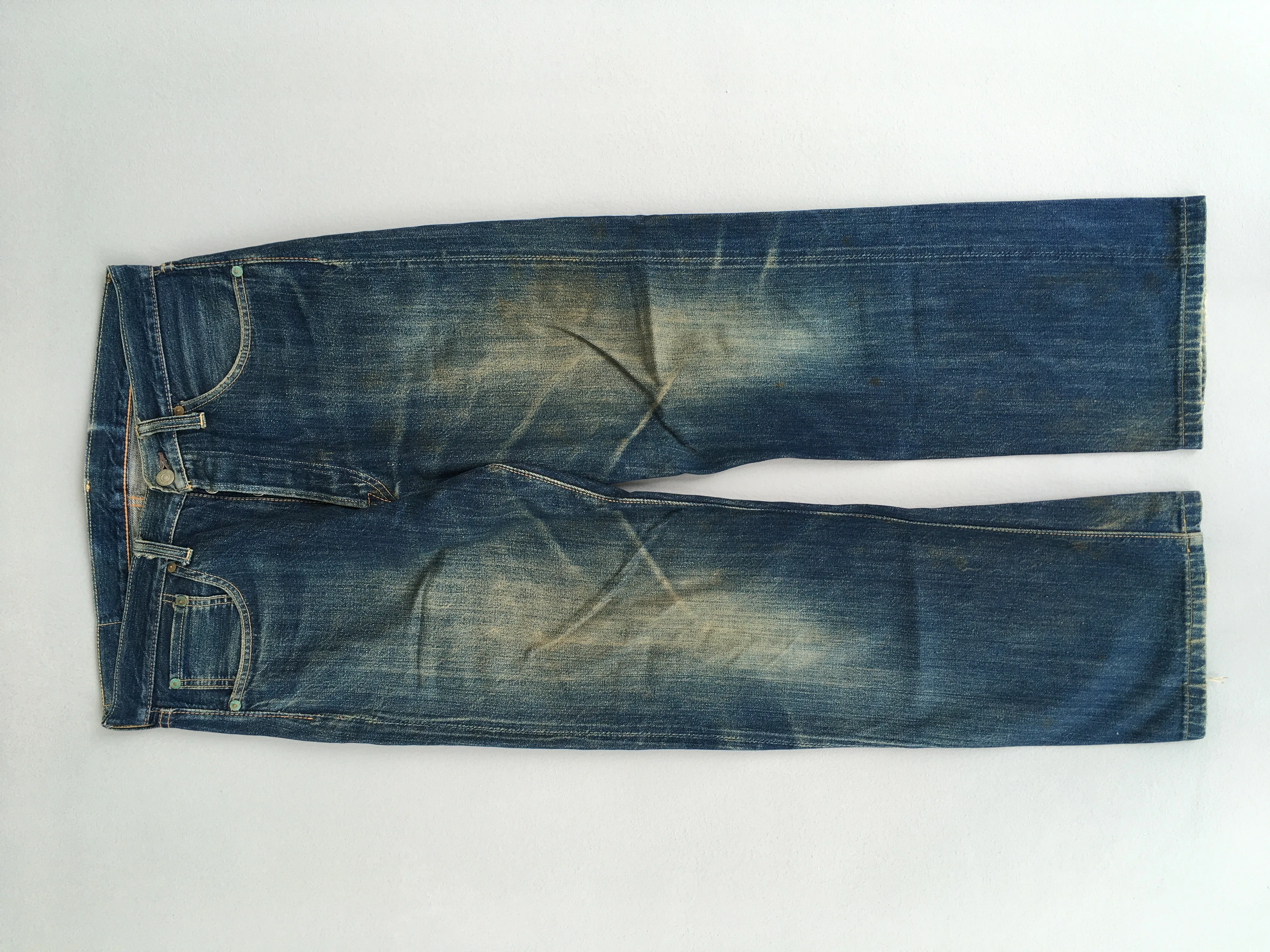 Size 32x28 Vintage Joe McCoy Japan Denim Honeycombs