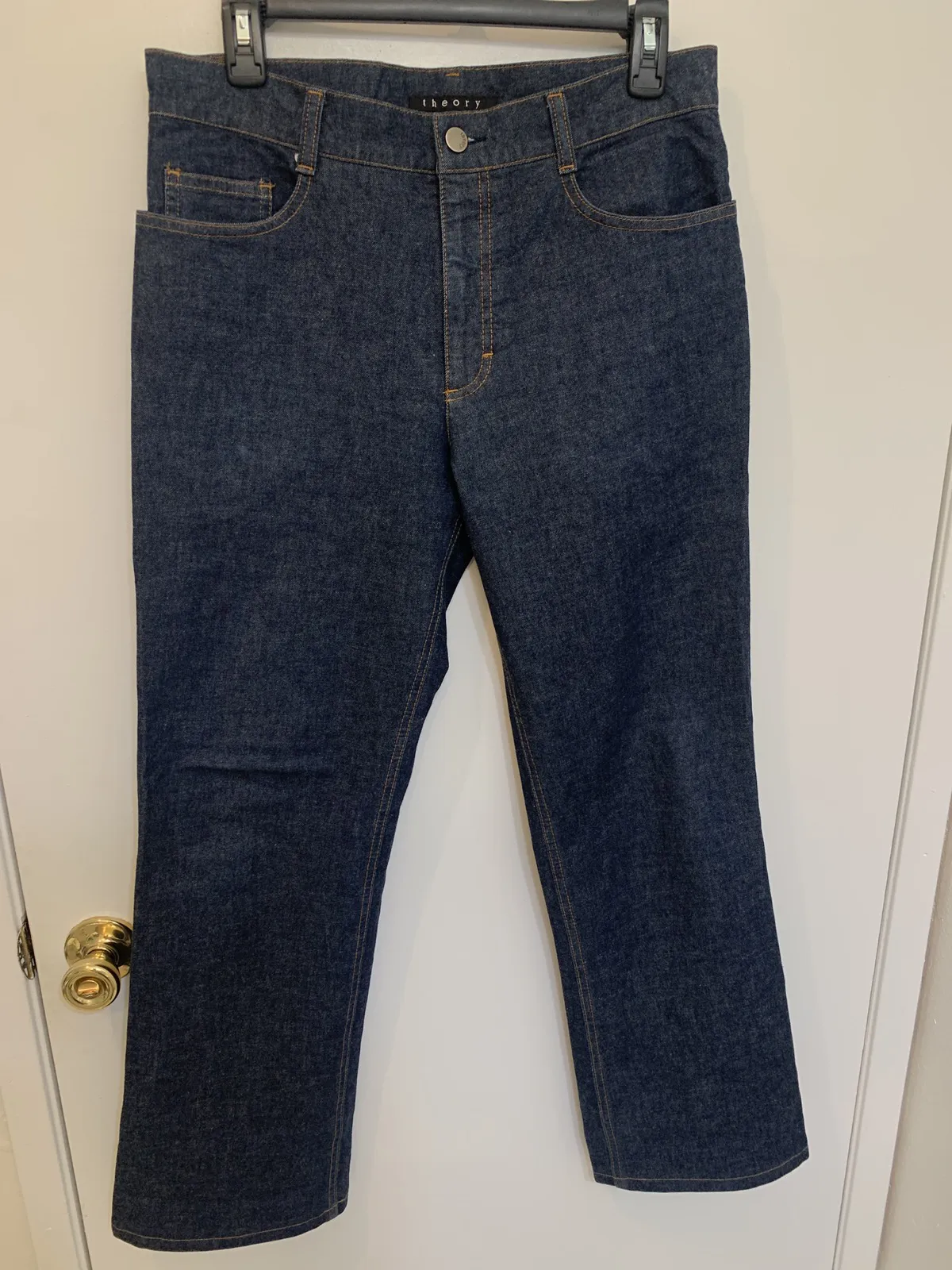 Raw Straight Leg Denim