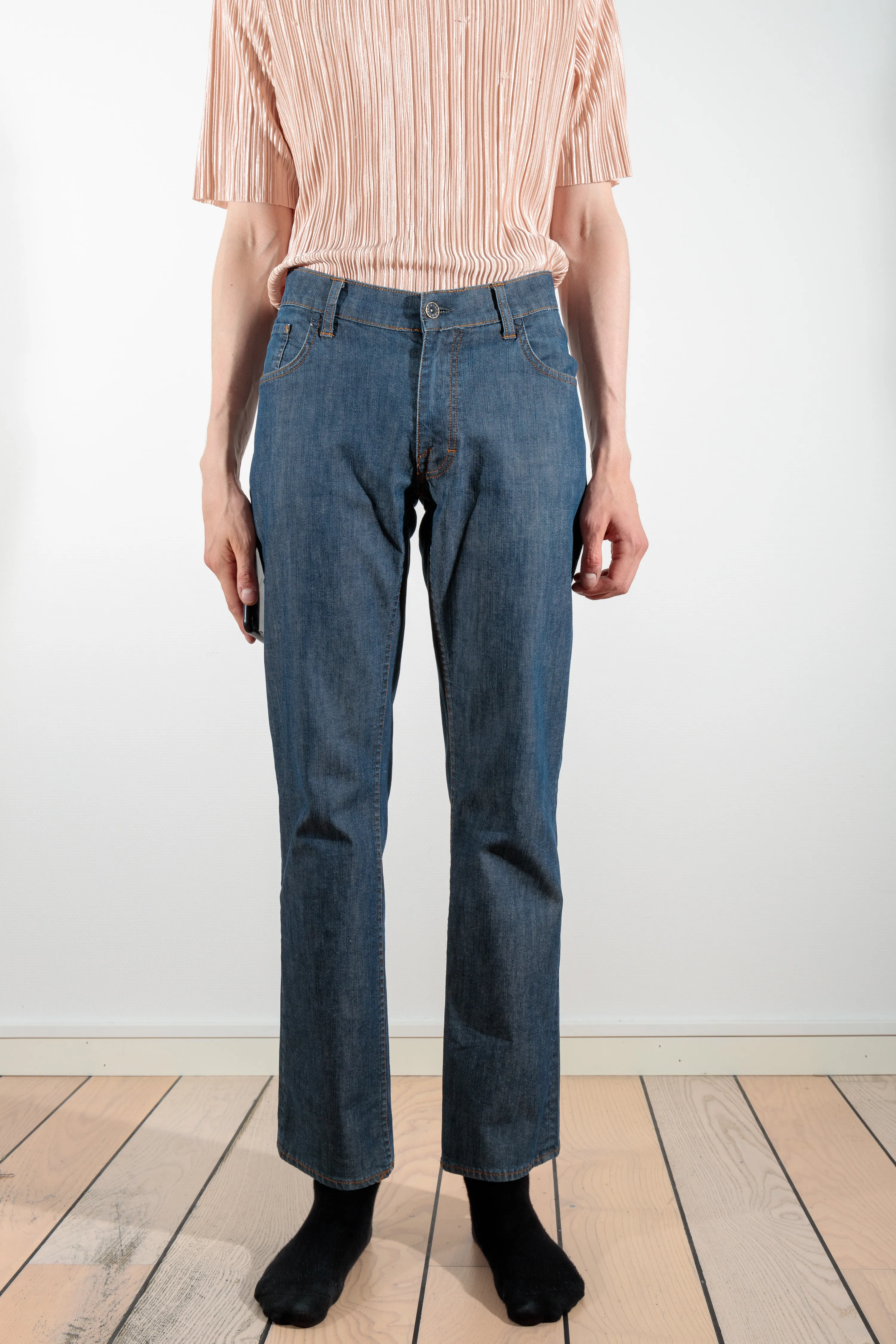 Grey "Idol Clear" jeans