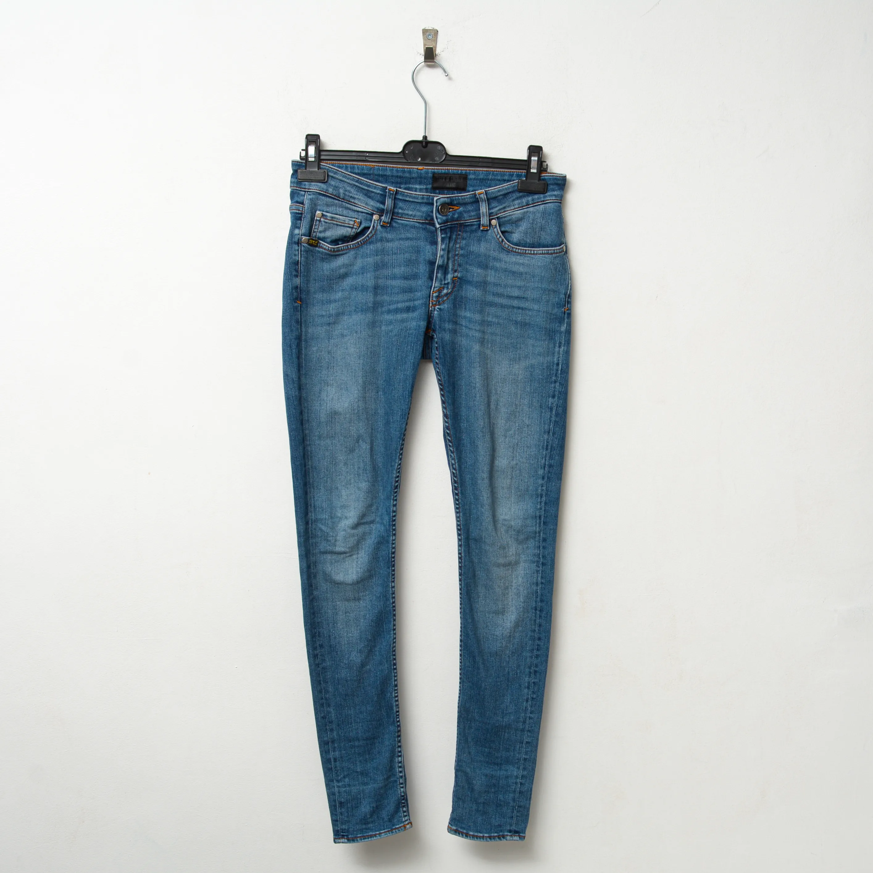Slender Men's W28 L30 Jeans Denim Pants Trousers Skinny Zip