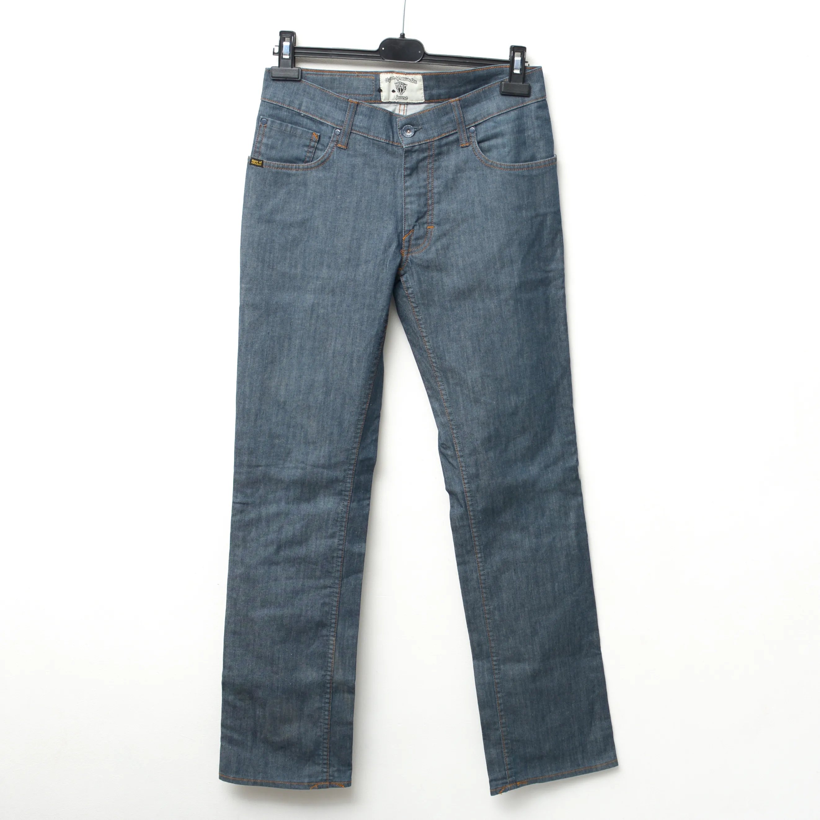 Idol Clear W30 L32 Straight Jeans Denim Pants Trousers Zip